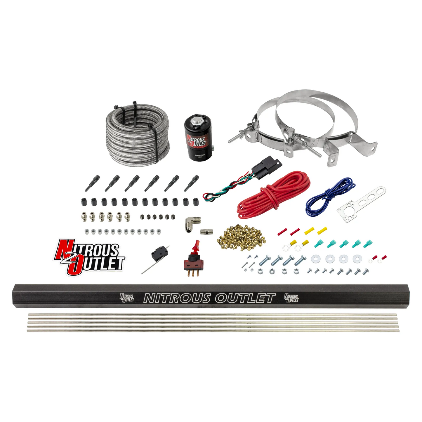 6 Cylinder 1 Solenoid Dry Direct Port System With Single Injection Rail