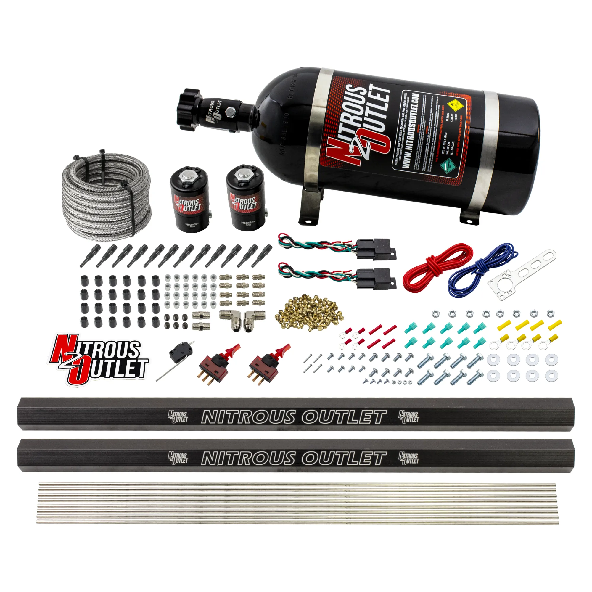 ケノン v6.2 6 Cylinder 2 Solenoid Dual Stage Dry Direct Port System With