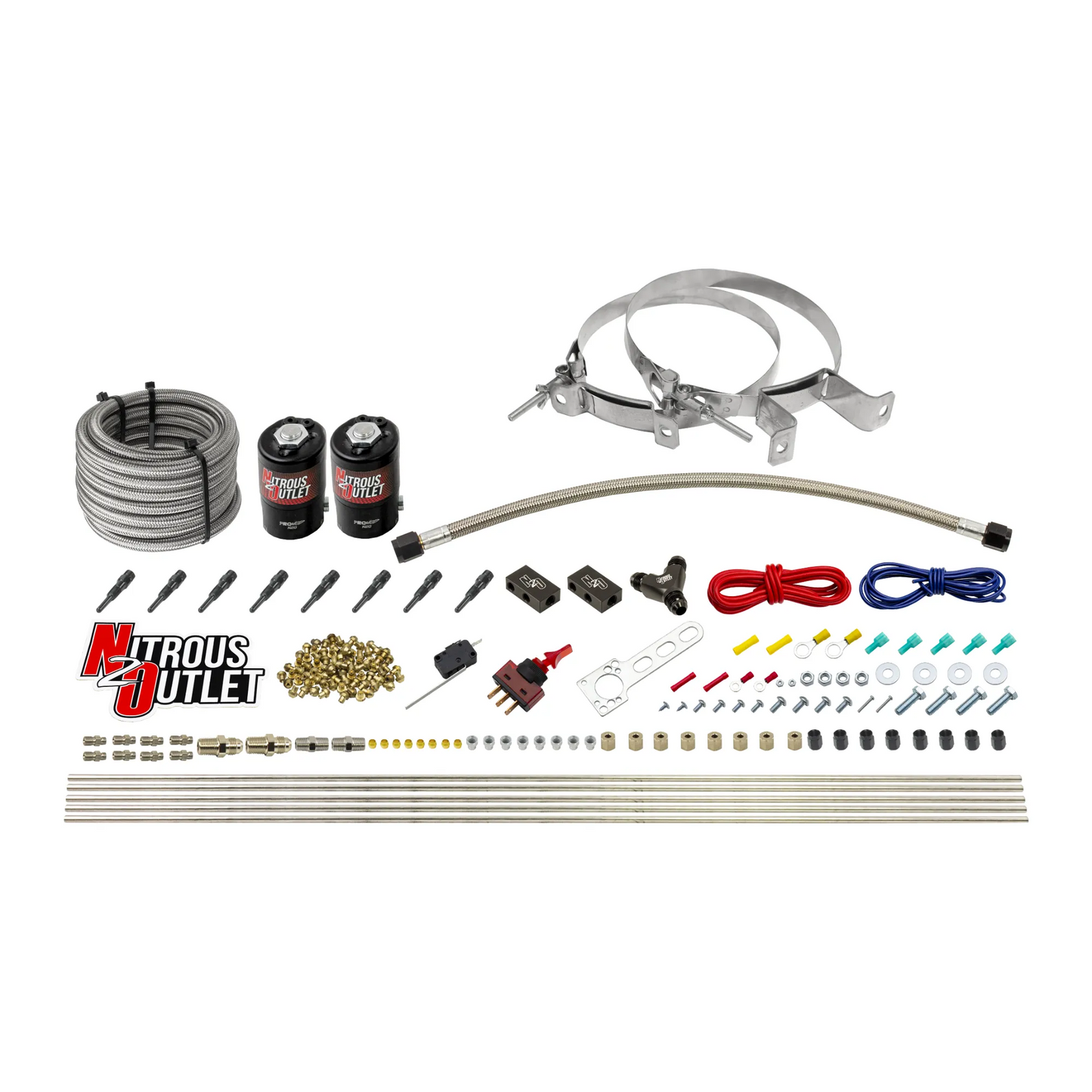 8 Cylinder Dry Direct Port System - .122 Nitrous
