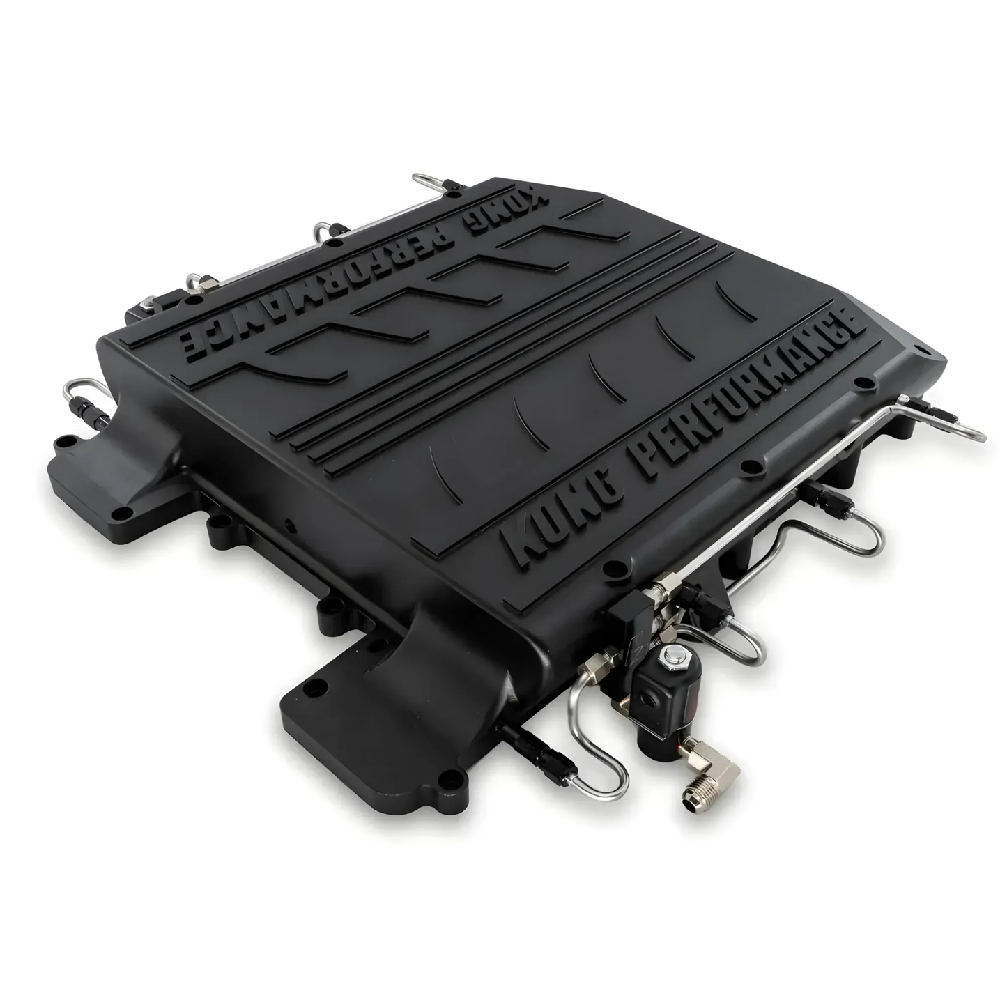 8 Cylinder Solenoid Forward Direct Port Conversion Kit - Kong Gen3 LSA/LS9 Billet Supercharger Lid