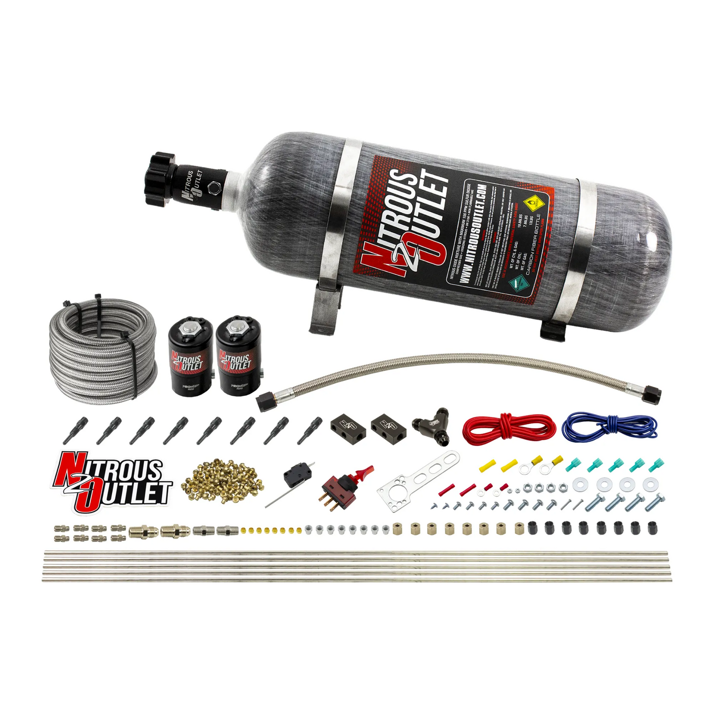 8 Cylinder Dry Direct Port System - .112 Nitrous