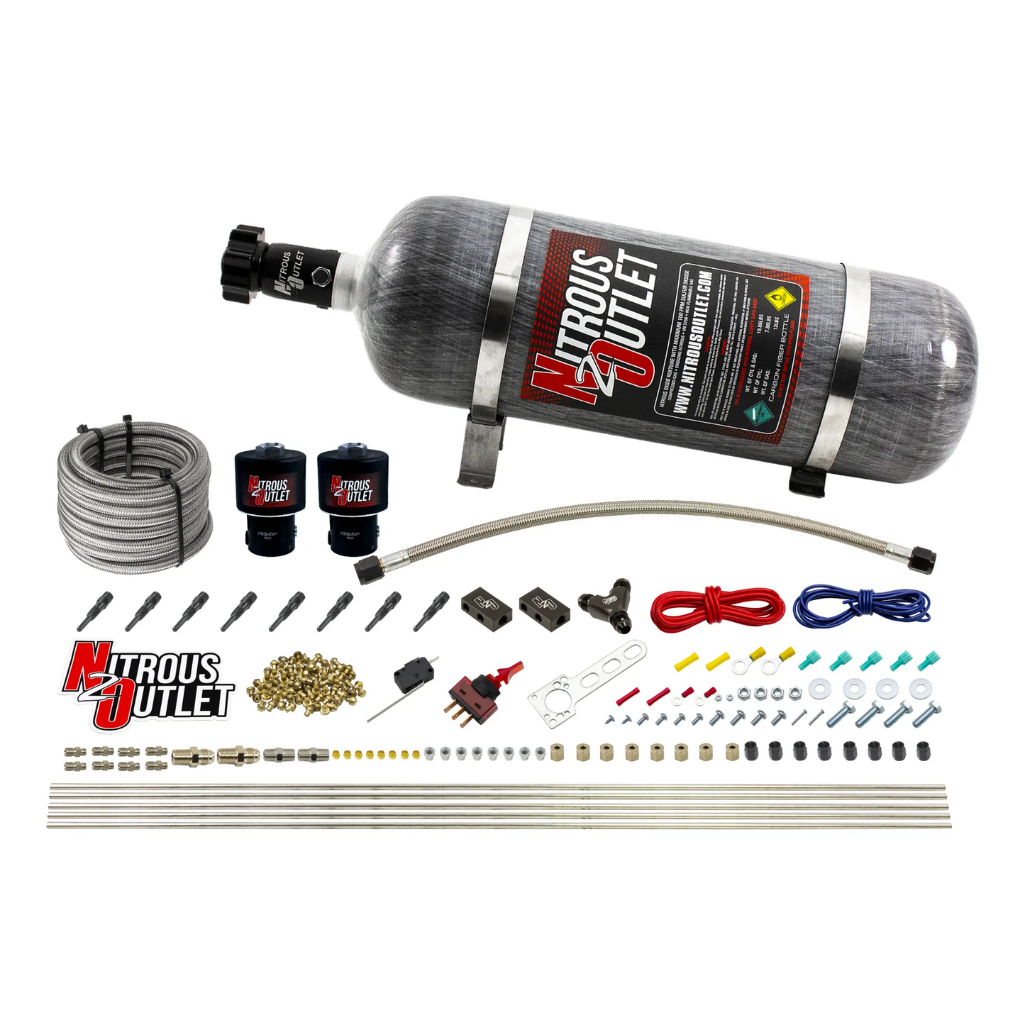 8 Cylinder Dry Direct Port System - .178 Nitrous