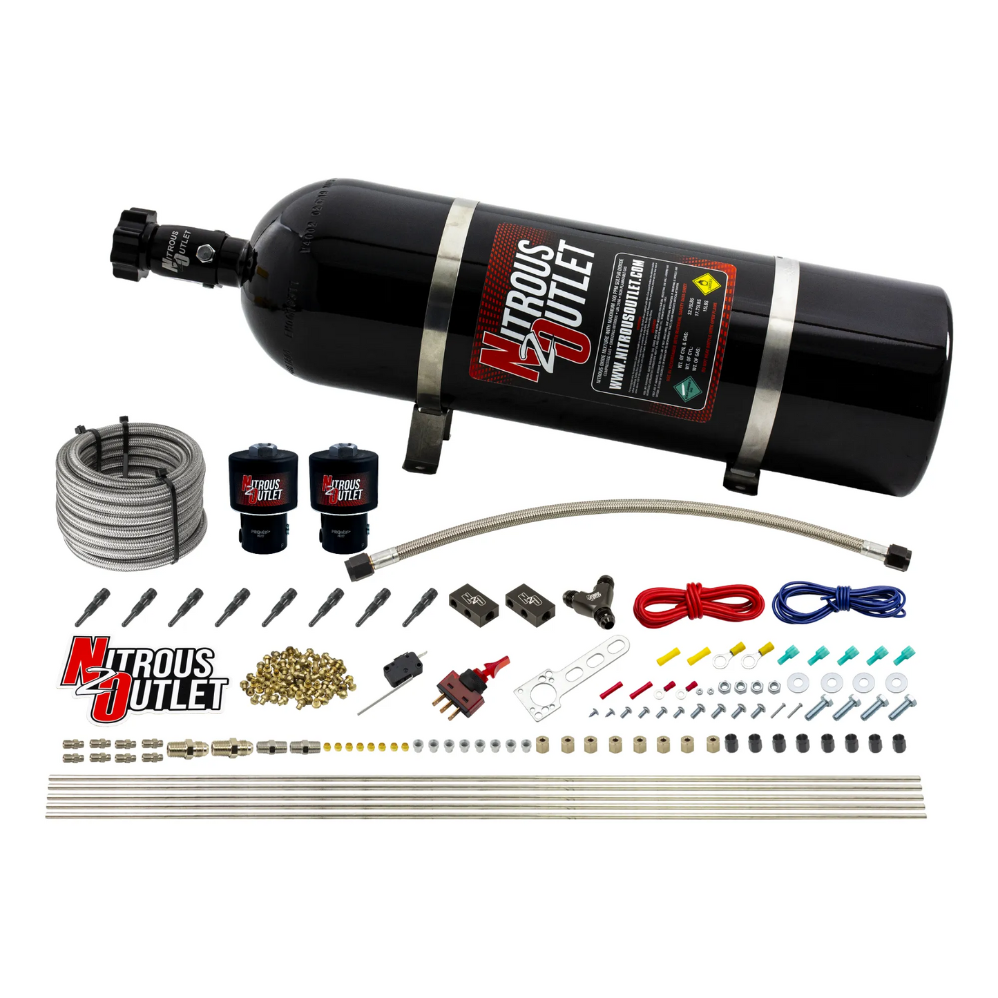 8 Cylinder Dry Direct Port System - .178 Nitrous