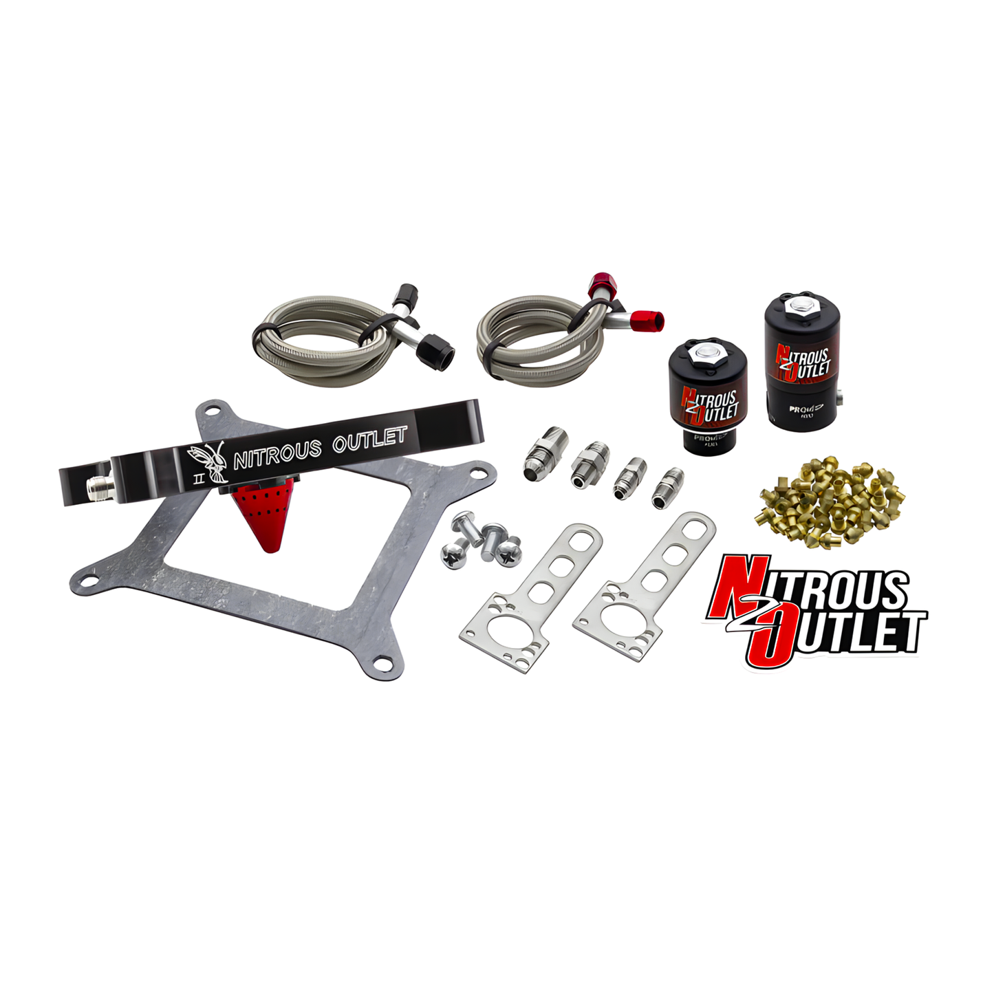 Stinger 2 Standard Wet 4150 Solenoids Forward Nitrous Plate Conversion
