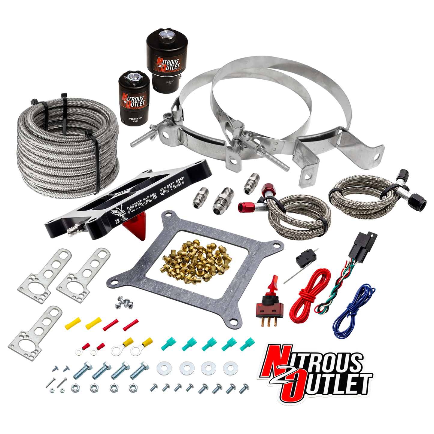 Stinger 4 Race Wet 4150 Nitrous Plate System