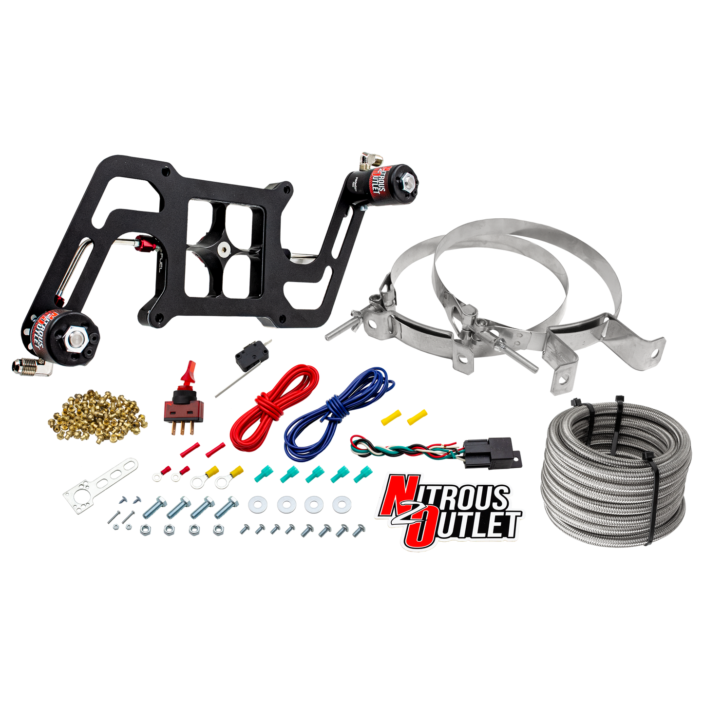 Stinger 2 Standard Wet 4150 Boomerang Nitrous Plate System