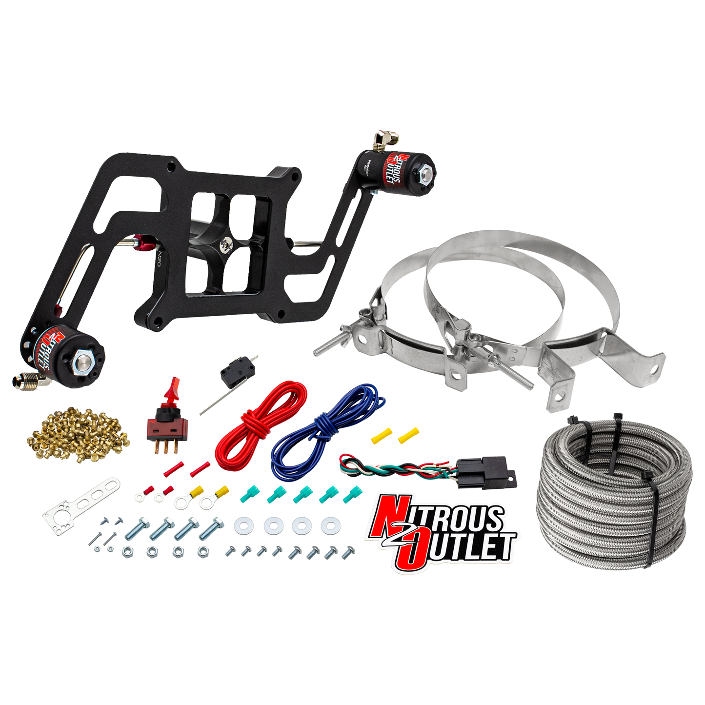 Stinger 3 Standard Wet 4150 Boomerang Nitrous Plate System