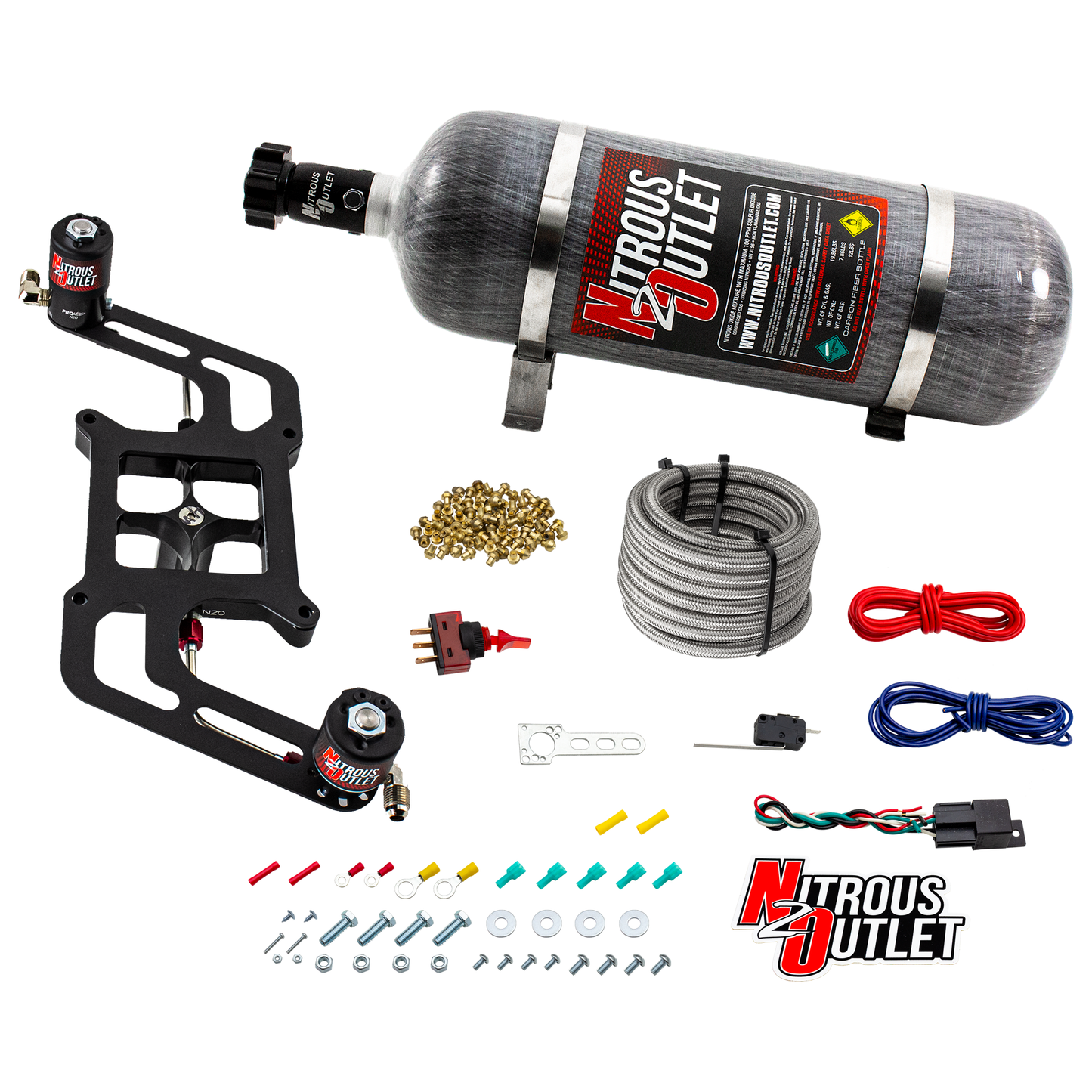 Stinger 3 Standard Wet 4150 Boomerang Nitrous Plate System