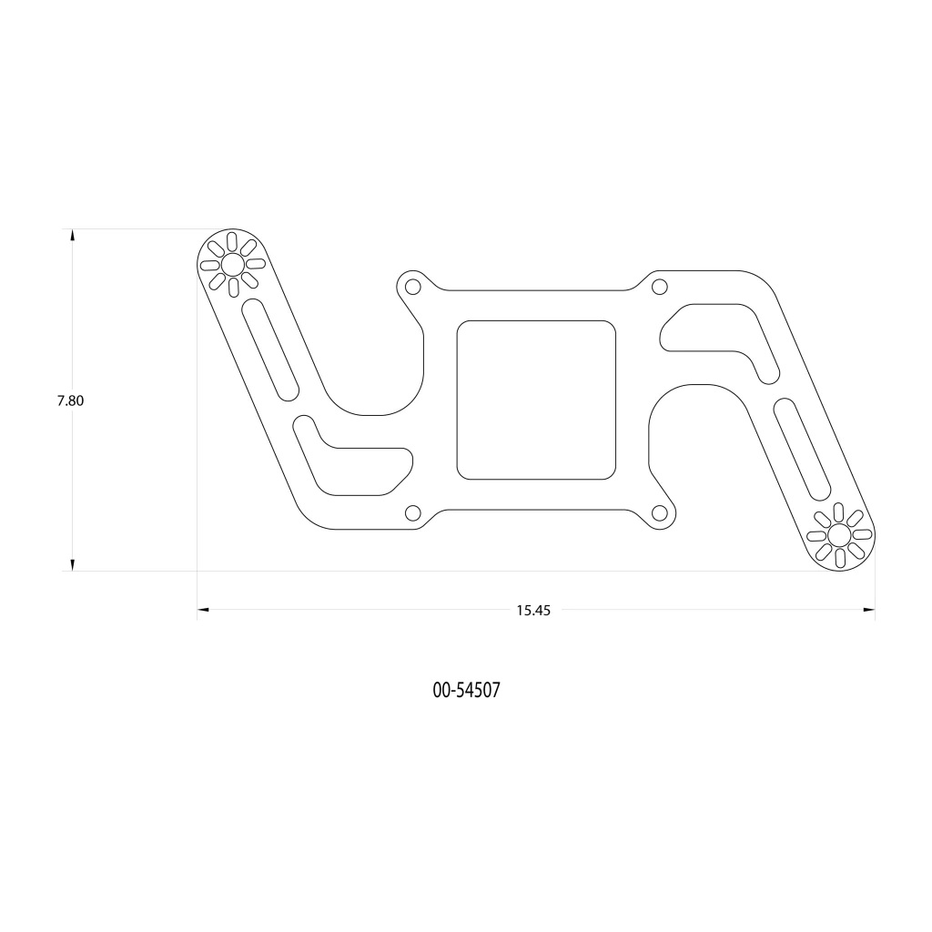 Stinger 3 Standard Wet 4150 Boomerang Solenoids Forward Nitrous Plate Conversion