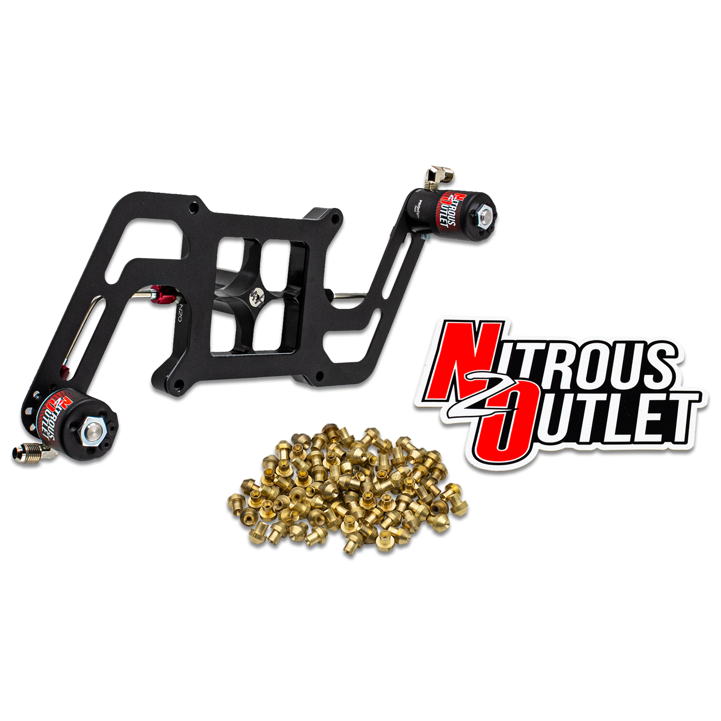 Stinger 3 Standard Wet 4150 Boomerang Nitrous Plate System