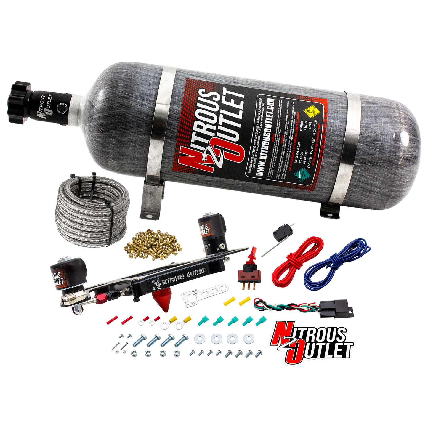 Stinger 4 Standard Wet 4150 Boomerang Nitrous Plate System