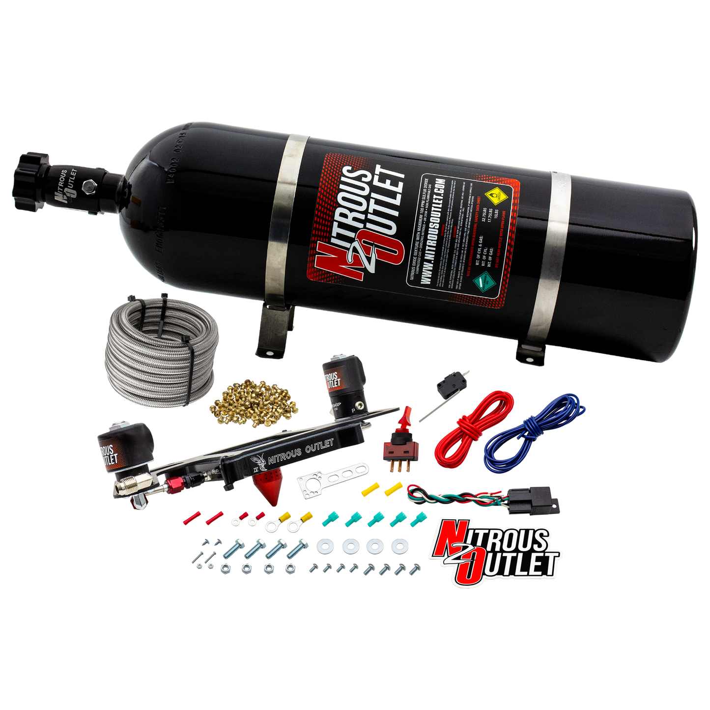 Stinger 4 Standard Wet 4150 Boomerang Nitrous Plate System