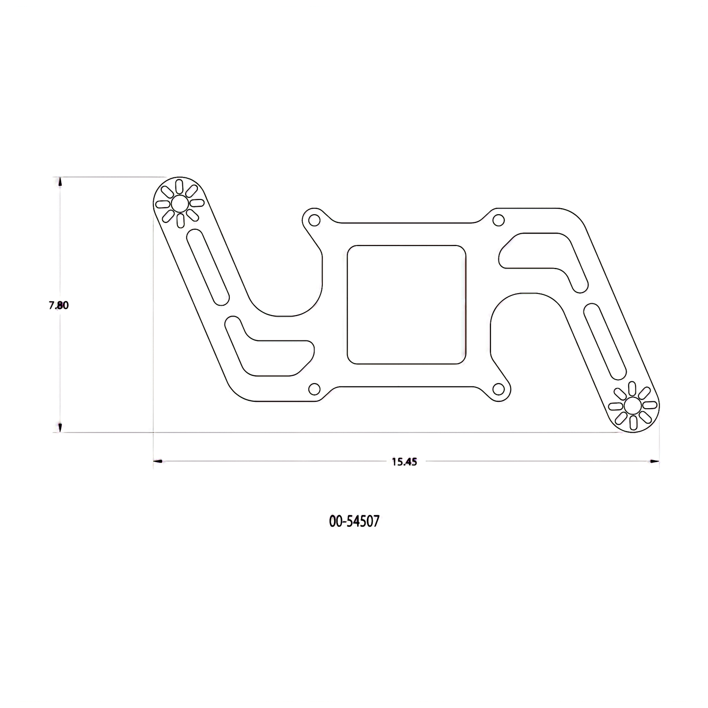 Stinger 3 Race Wet 4150 Boomerang Solenoids Forward Nitrous Plate Conversion
