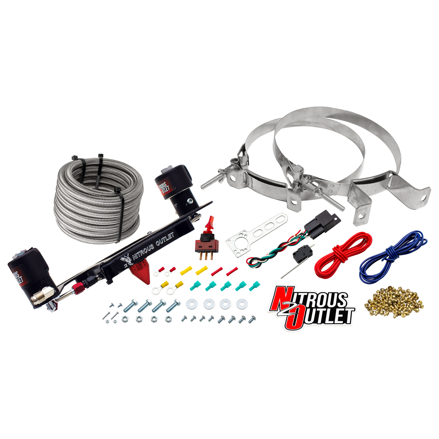 Stinger 4 Race Wet 4150 Boomerang Nitrous Plate System