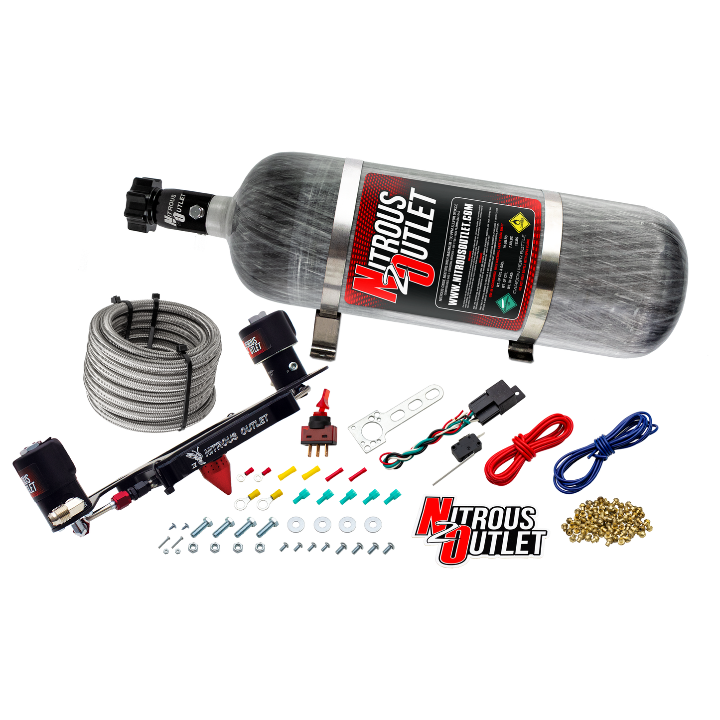 Stinger 4 Race Wet 4150 Boomerang Nitrous Plate System