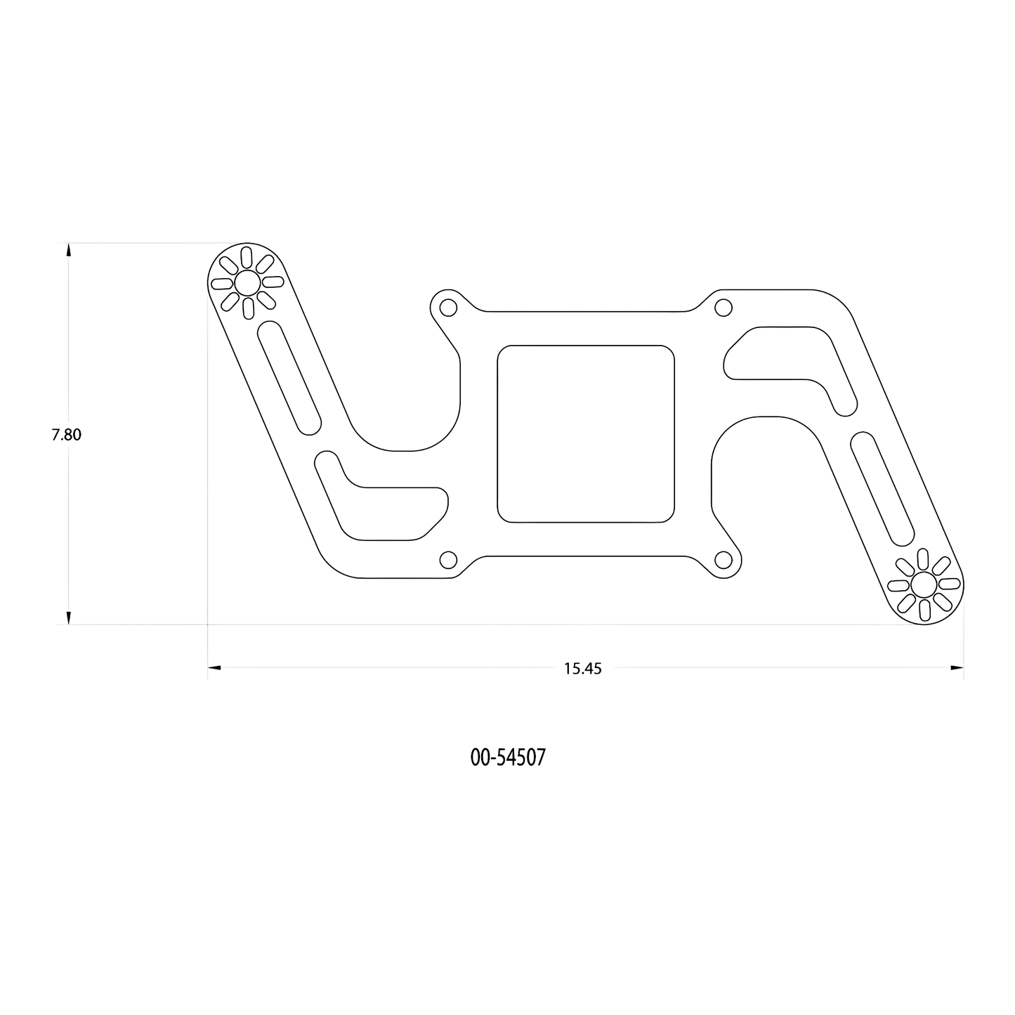 Stinger 2 Race Wet 4150 Boomerang Solenoids Forward Nitrous Plate Conversion