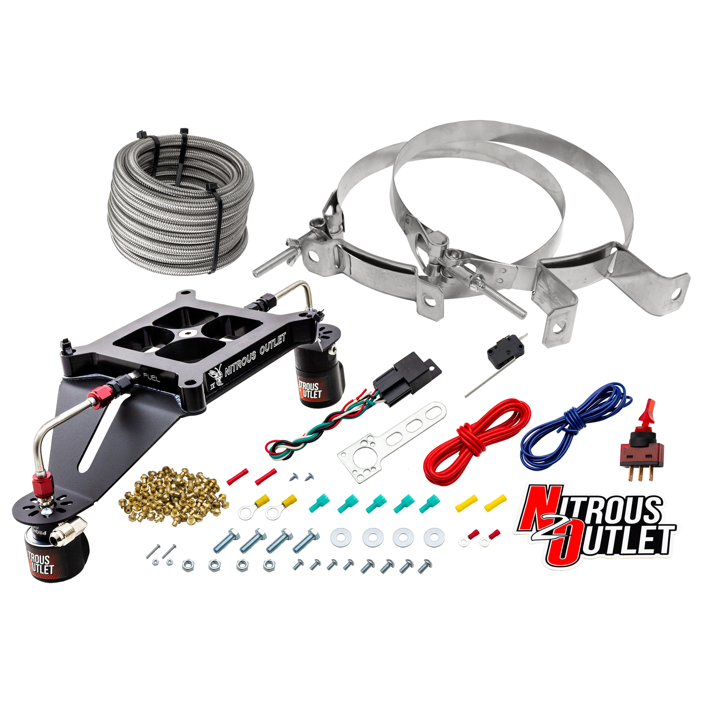 Stinger 4 Standard Wet 4150 Deep Break Nitrous Plate System