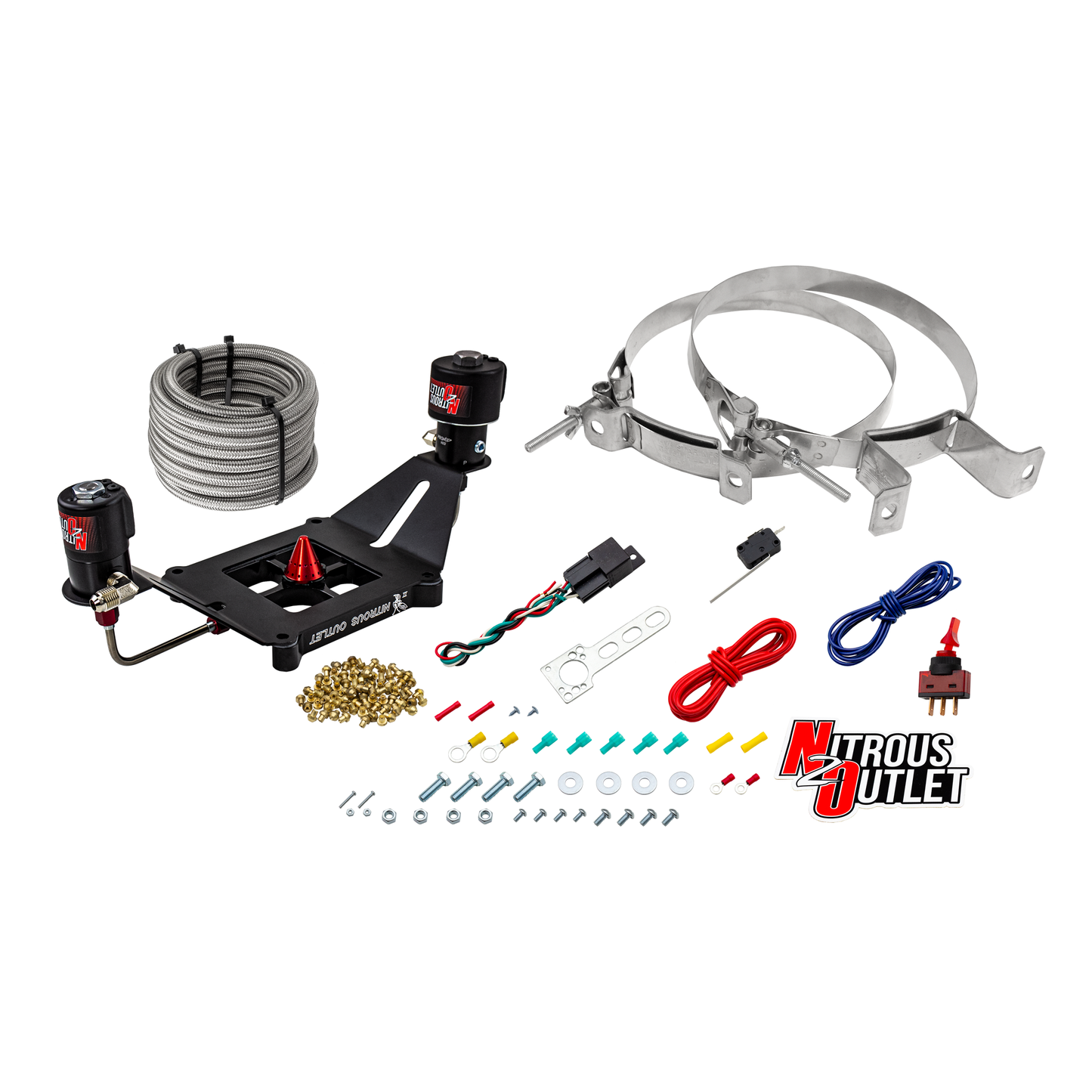 Stinger 2 Race Wet 4150 Deep Break Nitrous Plate System