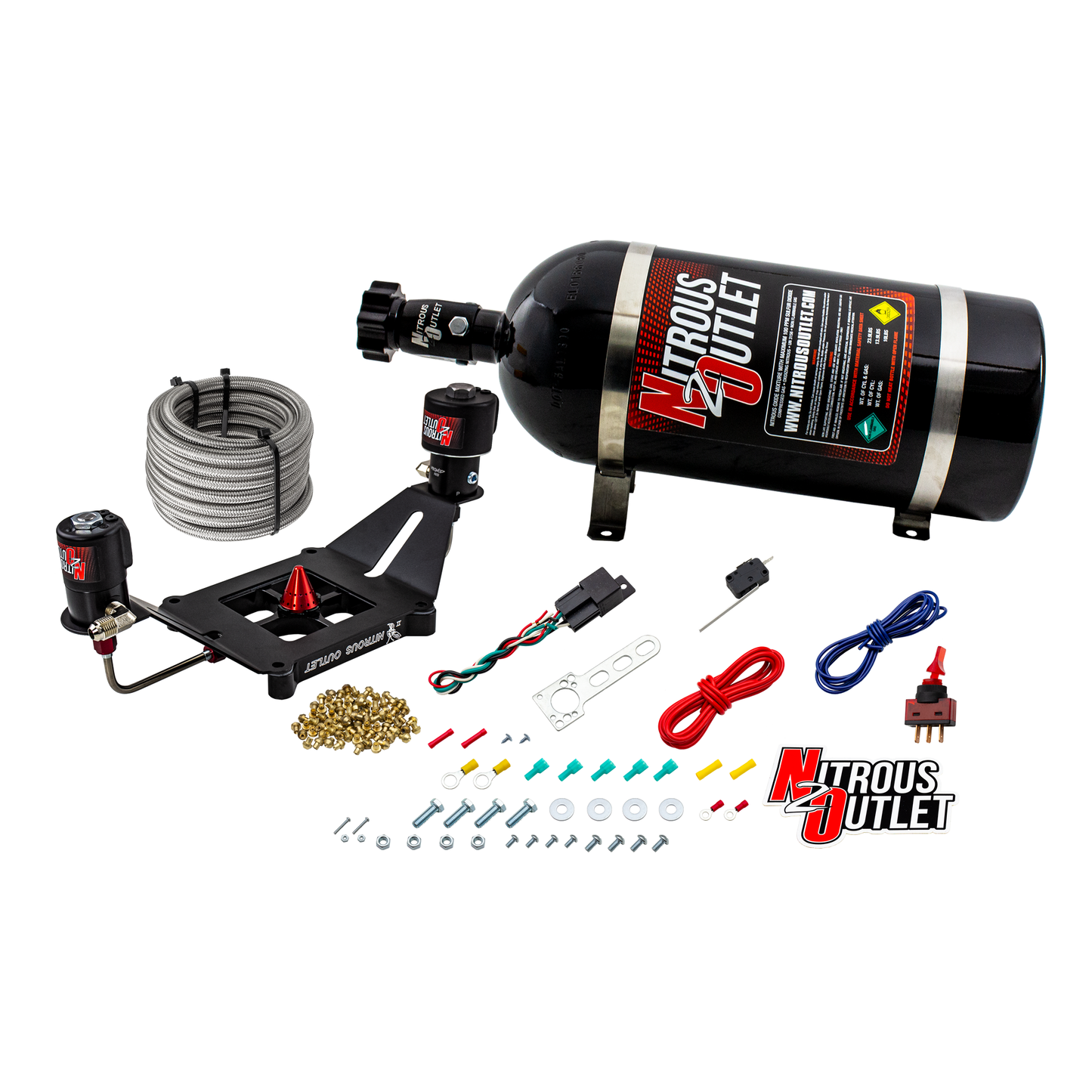 Stinger 2 Race Wet 4150 Deep Break Nitrous Plate System