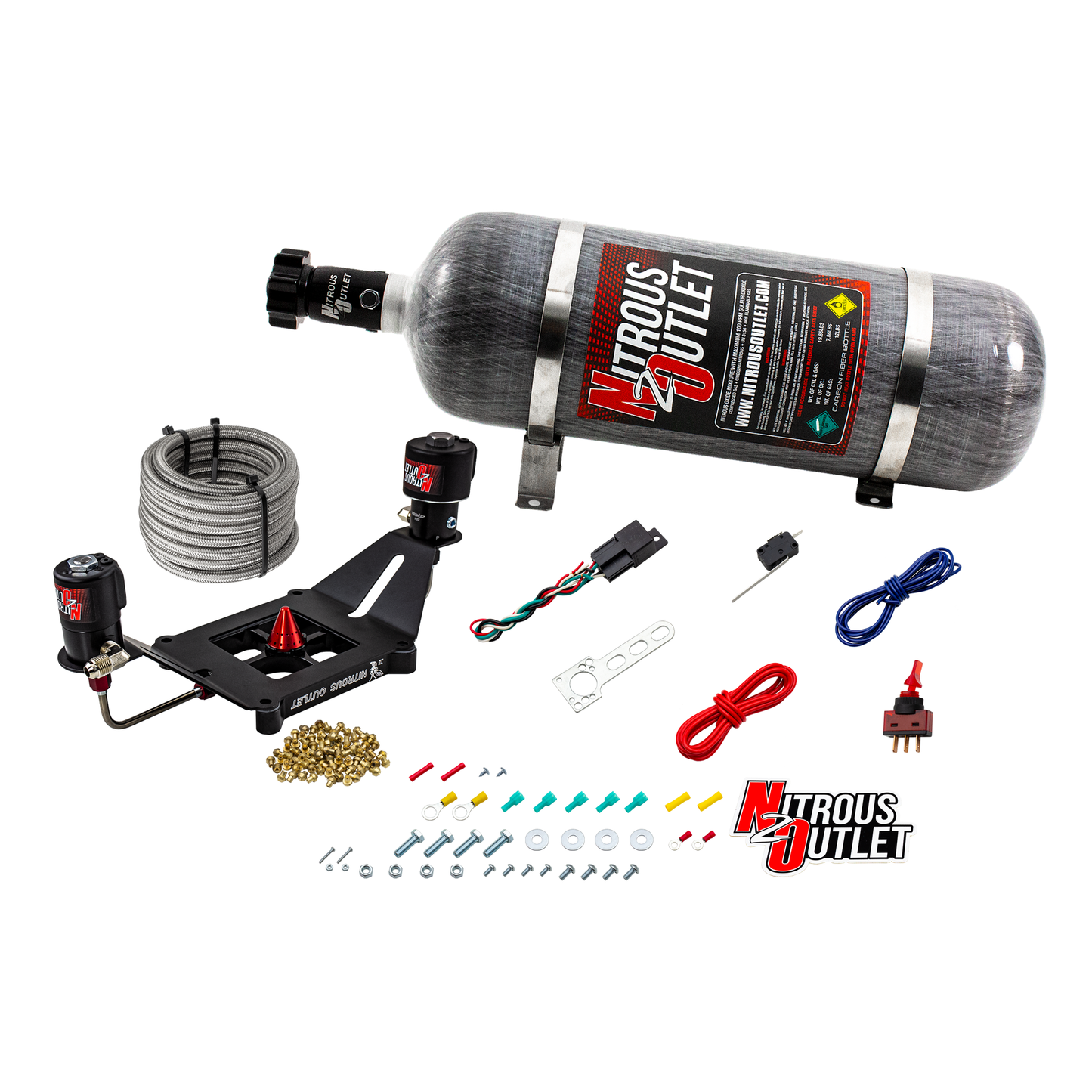Stinger 2 Race Wet 4150 Deep Break Nitrous Plate System