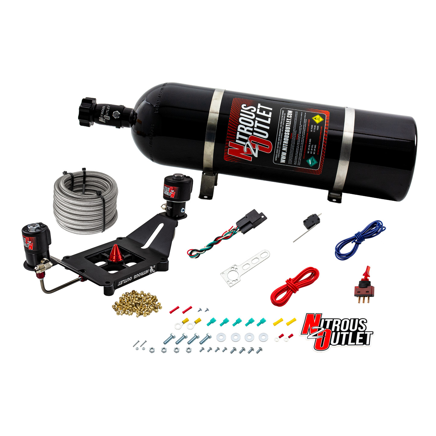 Stinger 2 Race Wet 4150 Deep Break Nitrous Plate System