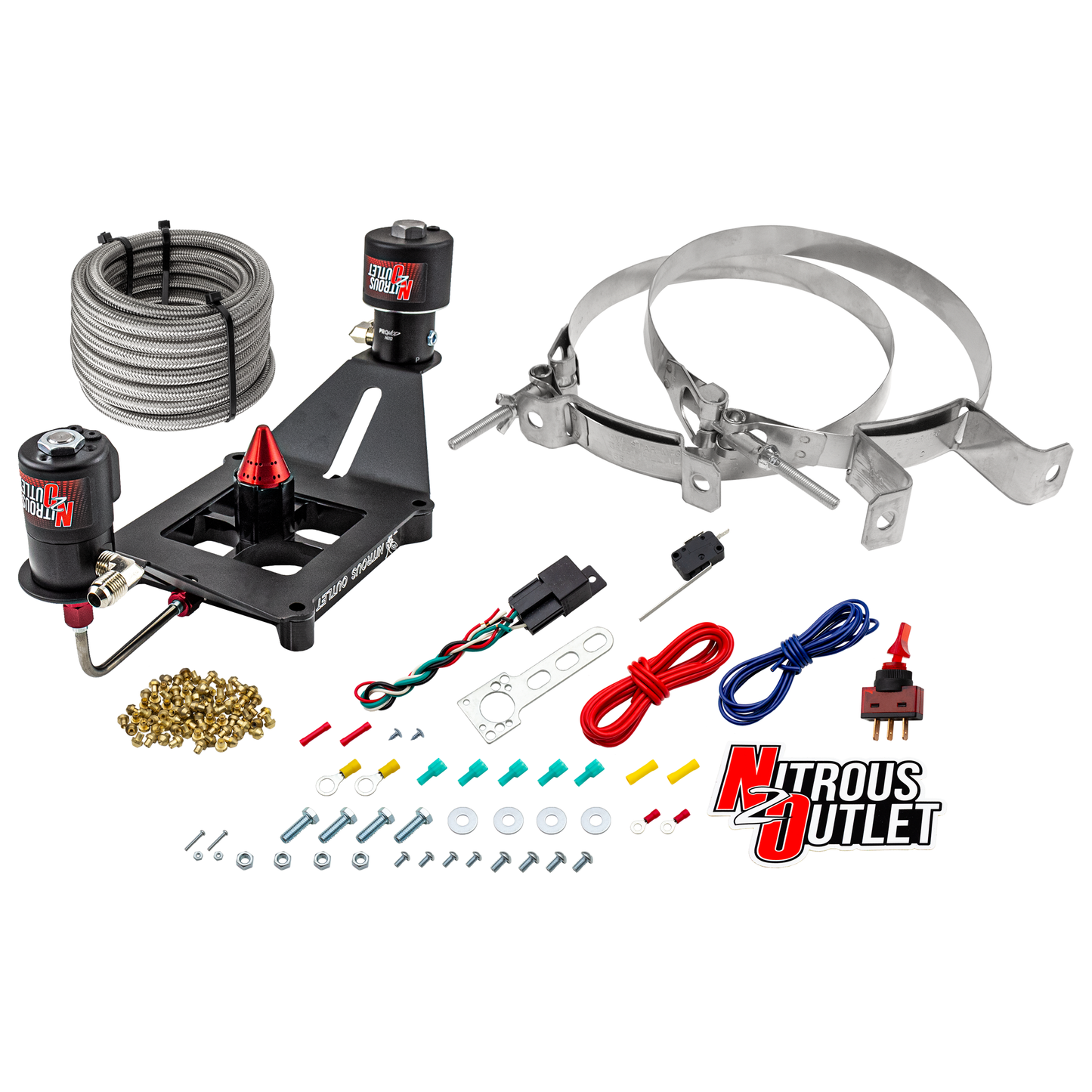 Stinger 3 Race Wet 4150 Deep Break Nitrous Plate System