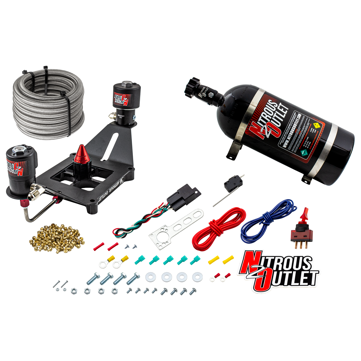 Stinger 3 Race Wet 4150 Deep Break Nitrous Plate System
