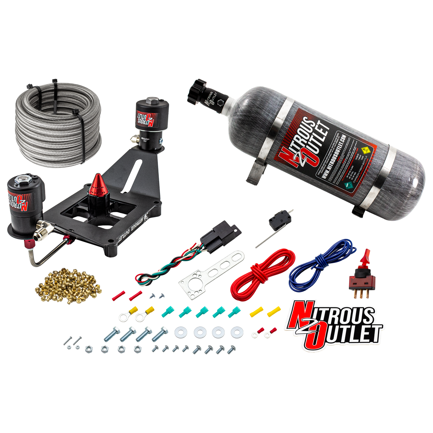 Stinger 3 Race Wet 4150 Deep Break Nitrous Plate System