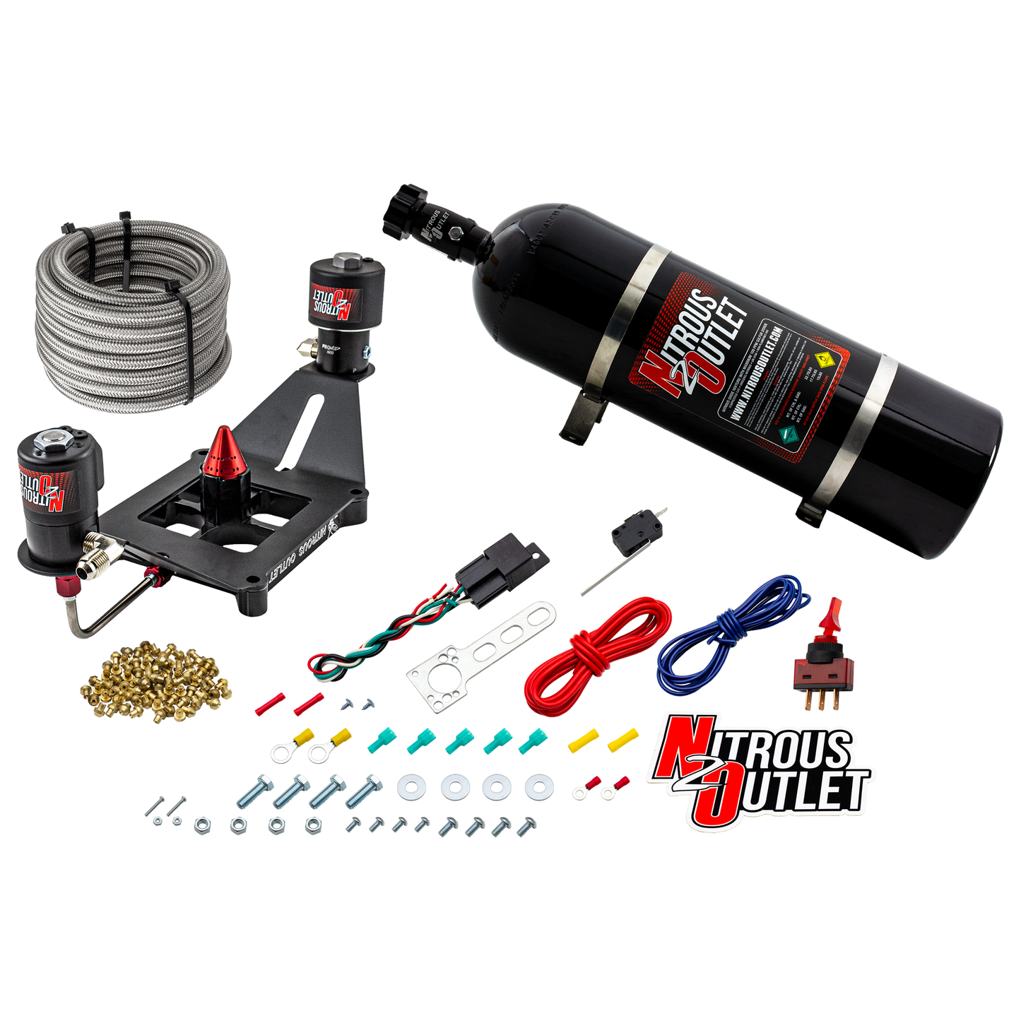 Stinger 3 Race Wet 4150 Deep Break Nitrous Plate System