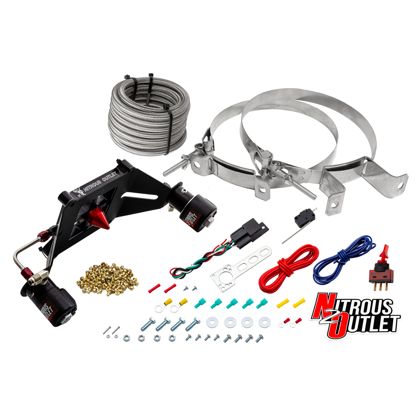 Stinger 4 Race Wet 4150 Deep Break Nitrous Plate System