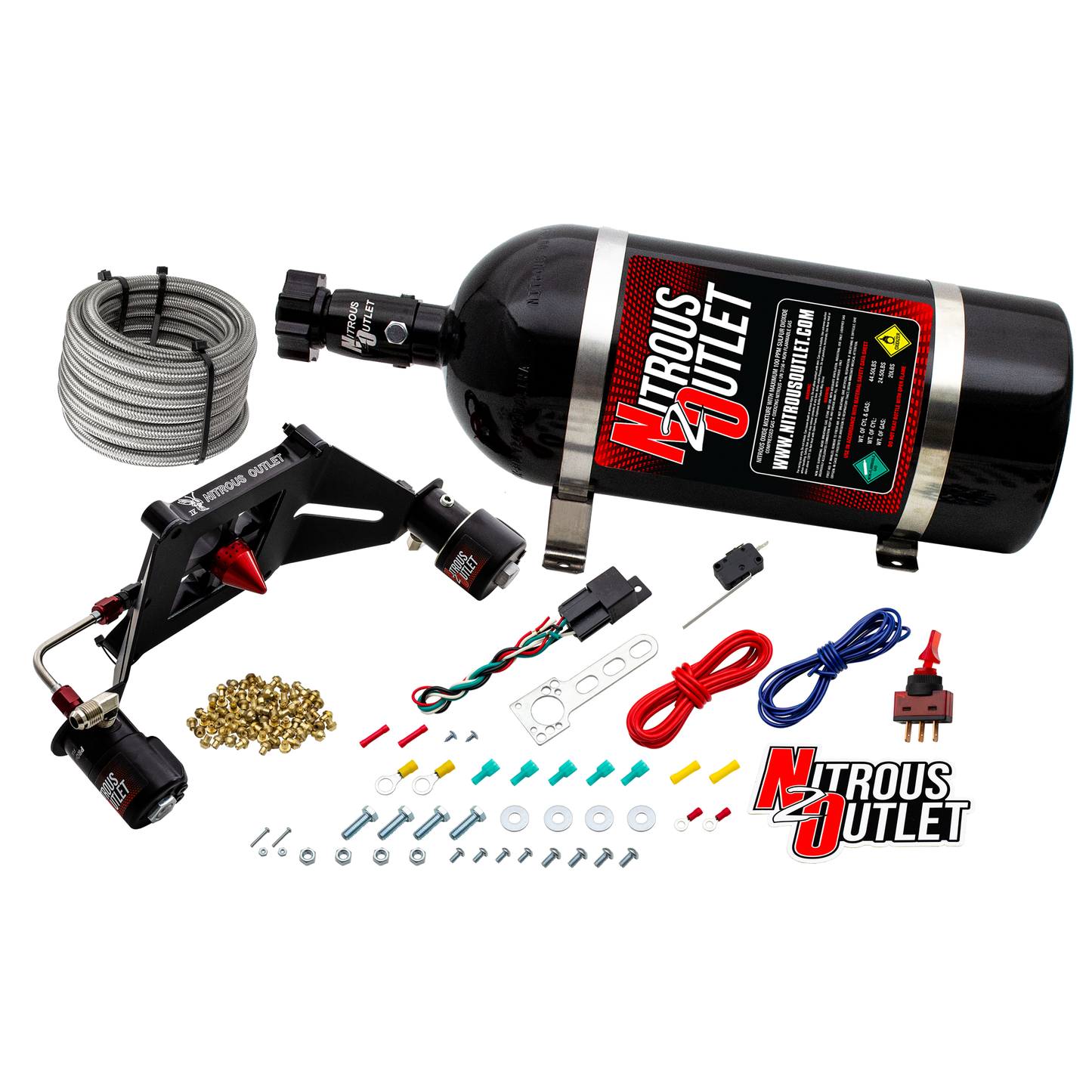 Stinger 4 Race Wet 4150 Deep Break Nitrous Plate System