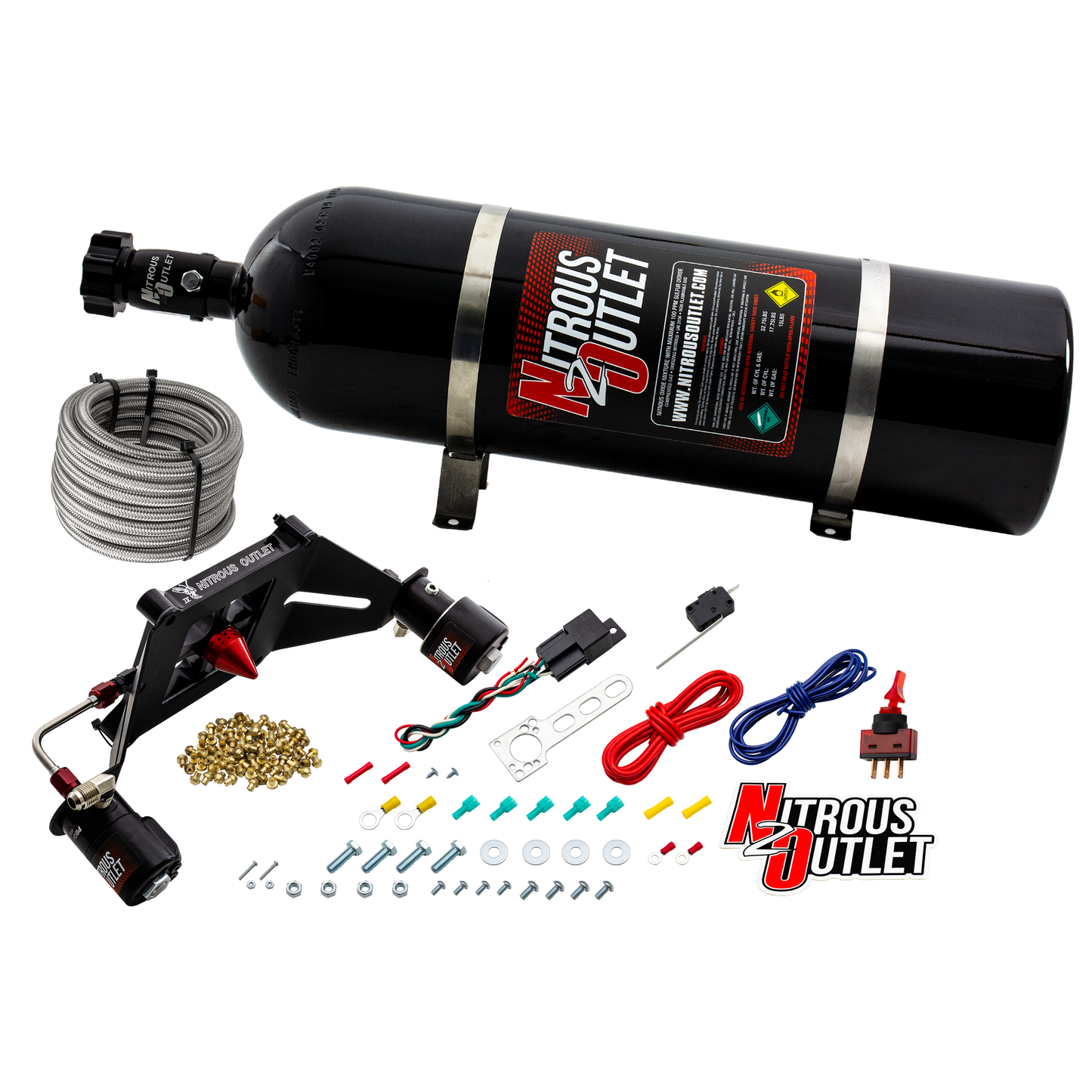 Stinger 4 Race Wet 4150 Deep Break Nitrous Plate System