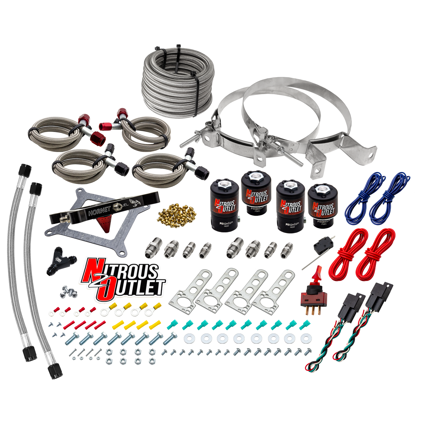 Hornet 2 Standard Wet 4150 Nitrous Plate System