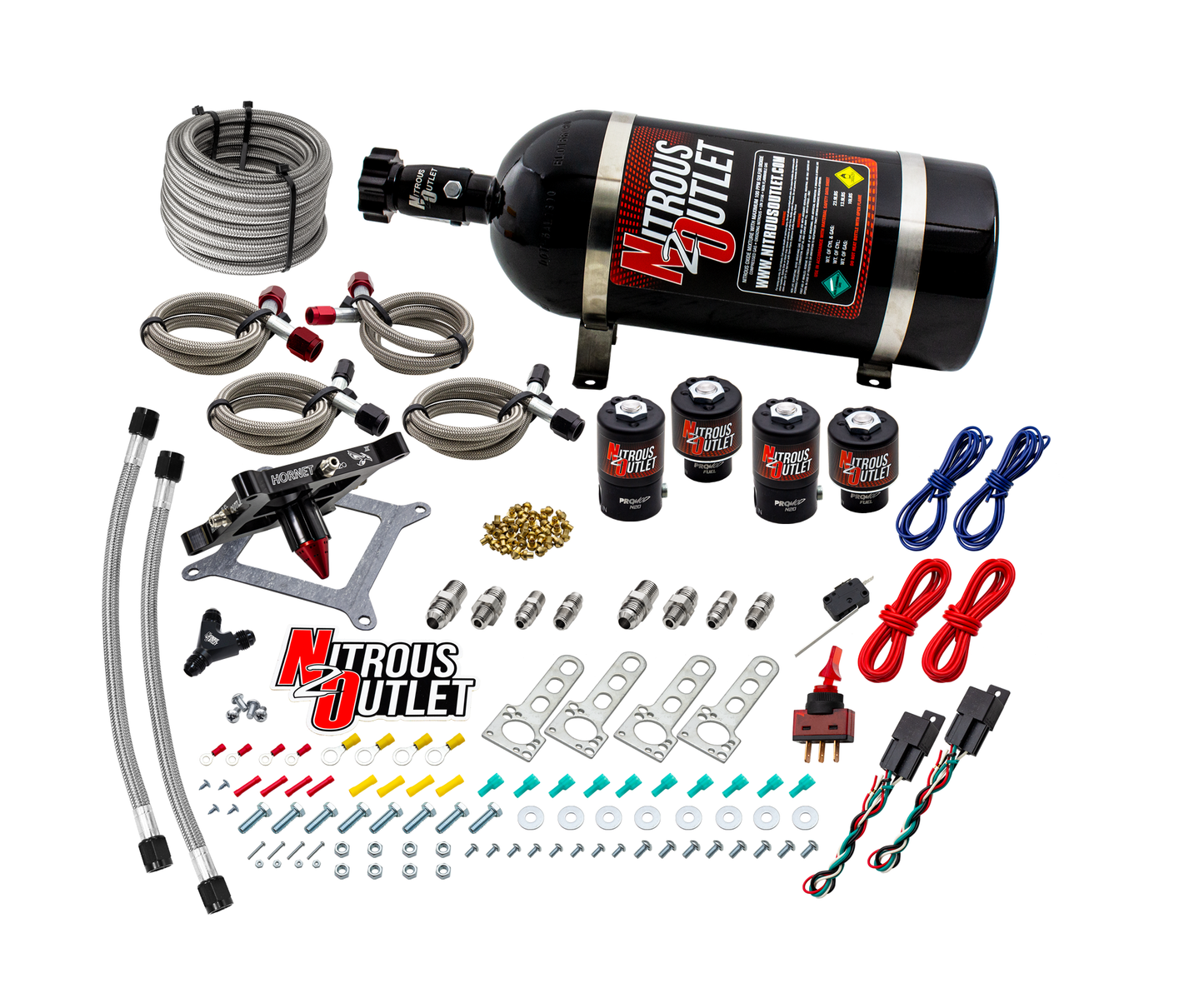 Hornet 3 Standard Wet 4150 Nitrous Plate System