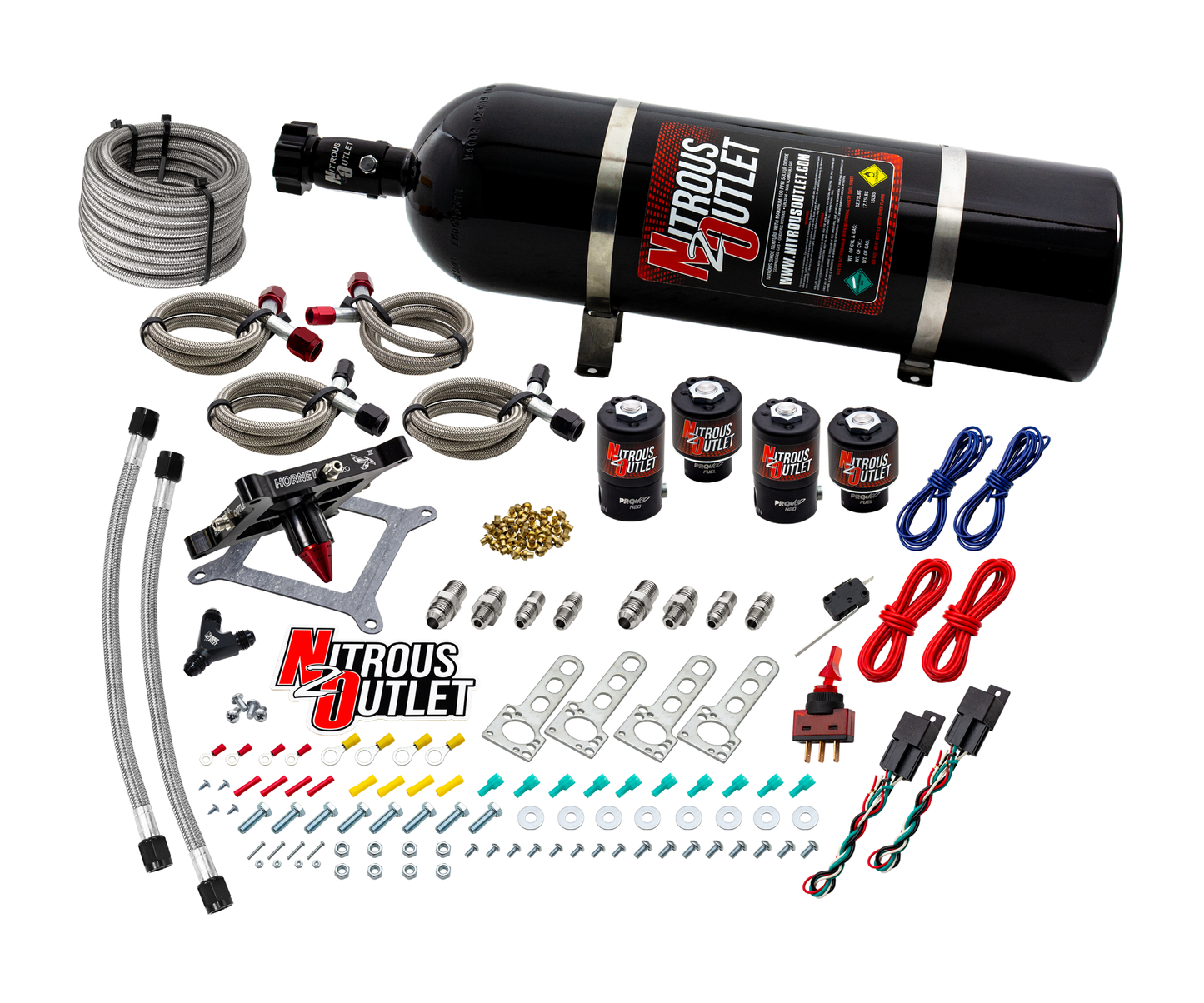 Hornet 3 Standard Wet 4150 Nitrous Plate System