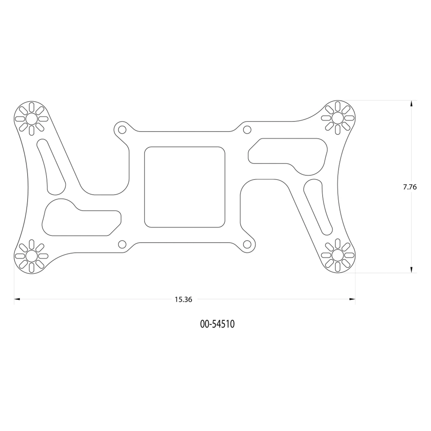 Hornet 3 Race Wet 4150 Boomerang Solenoids Forward Nitrous Plate Conversion