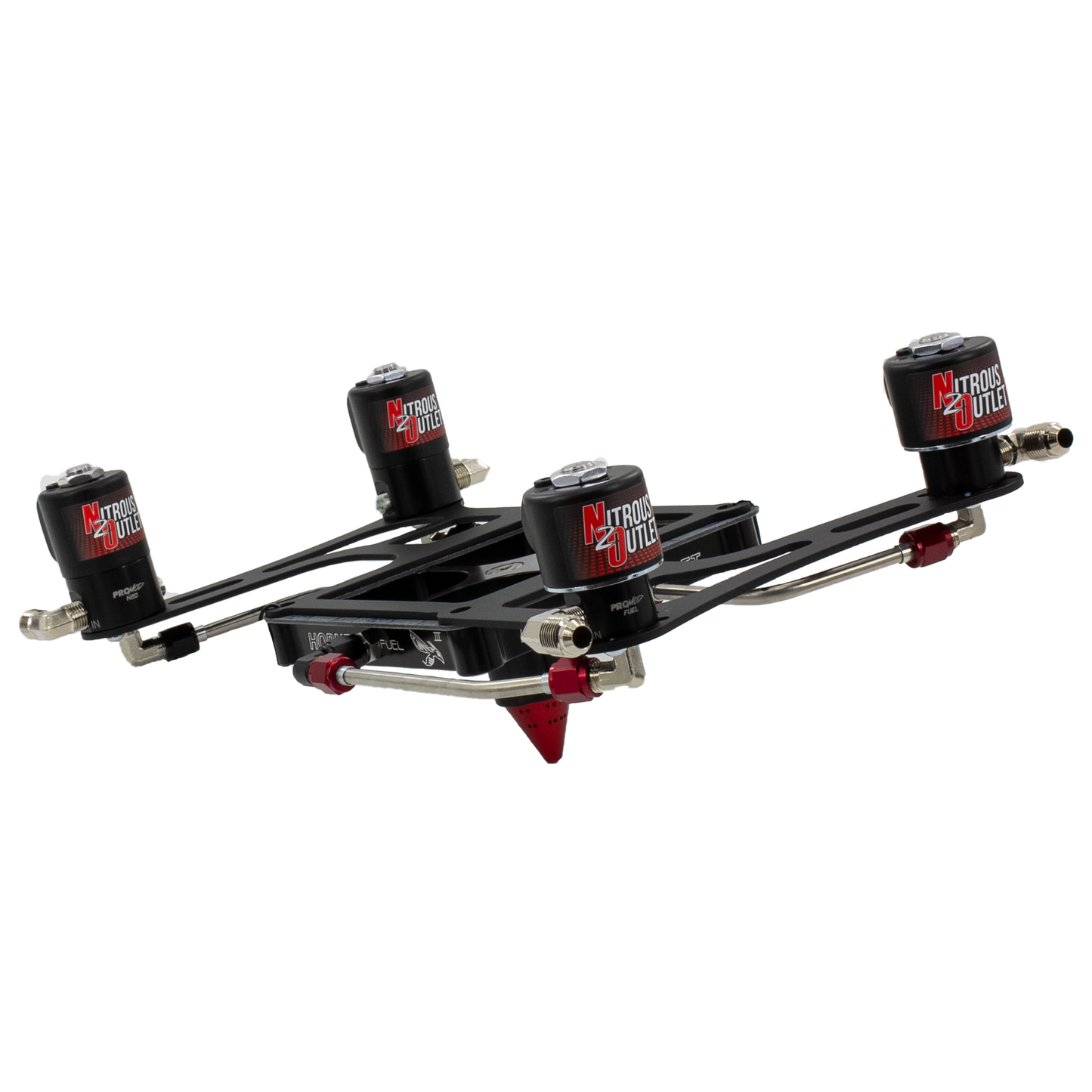 Hornet 3 Standard Wet 4500 Boomerang Solenoids Forward Nitrous Plate Conversion