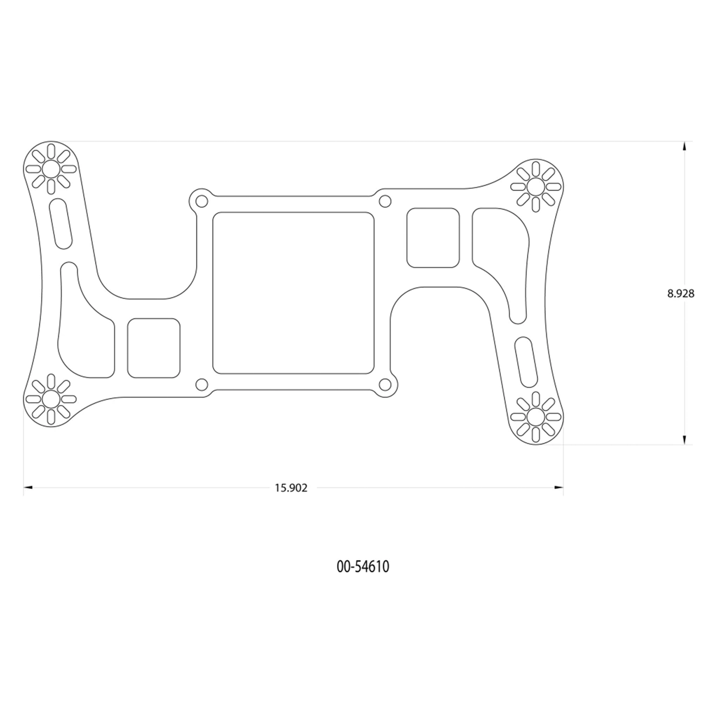 Hornet 3 Standard Wet 4500 Boomerang Nitrous Plate System