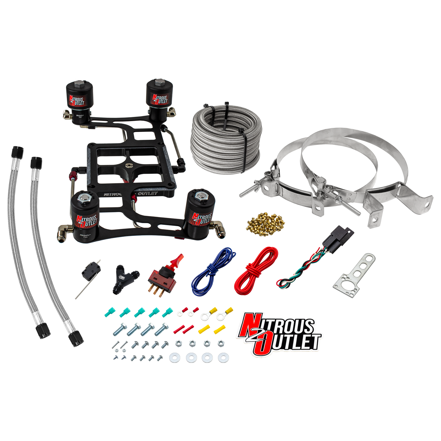 Hornet 2 Race Wet 4500 Boomerang Nitrous Plate System