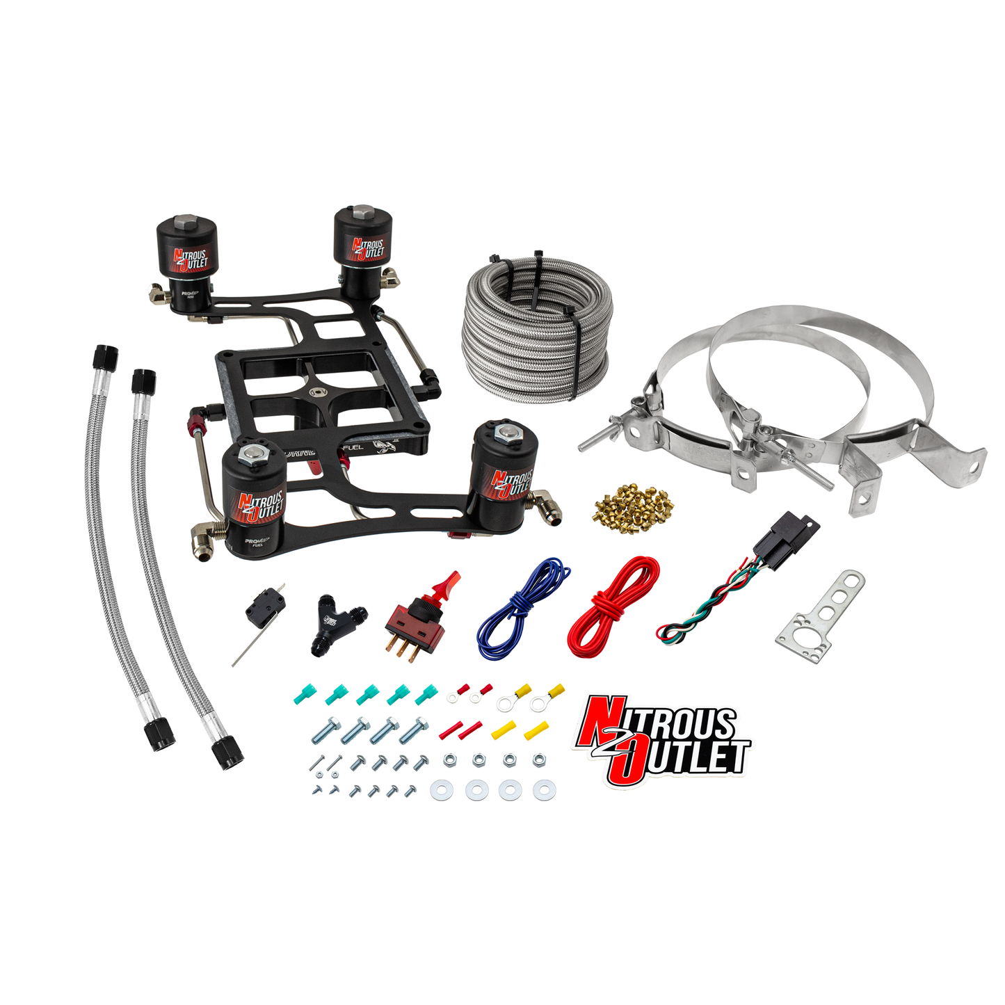 Hornet 3 Race Wet 4500 Boomerang Nitrous Plate System