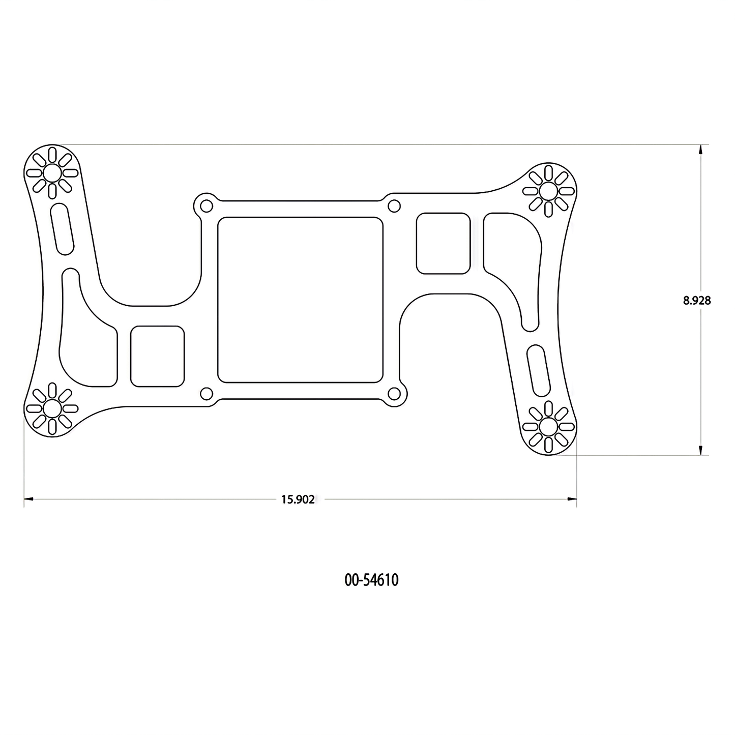 Hornet 3 Race Wet 4500 Boomerang Nitrous Plate System