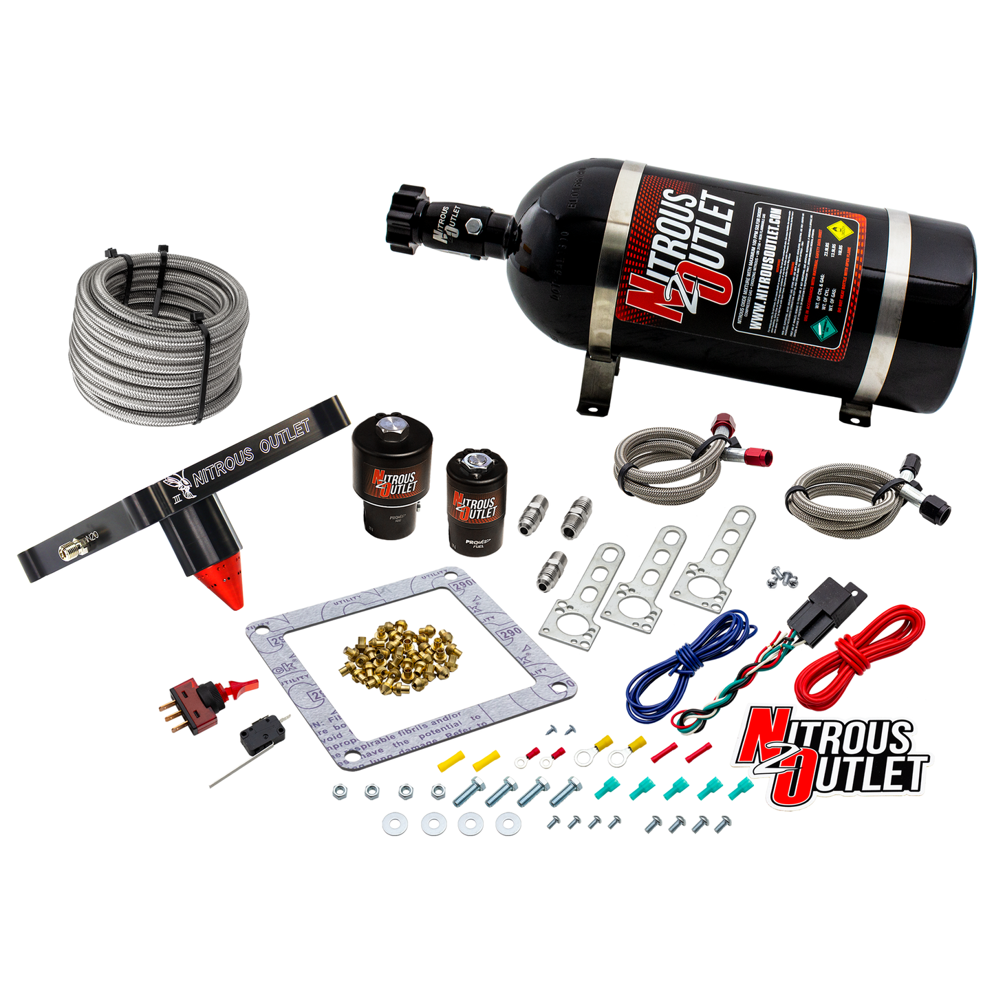 Stinger 3 Race Wet 4500 Nitrous Plate System