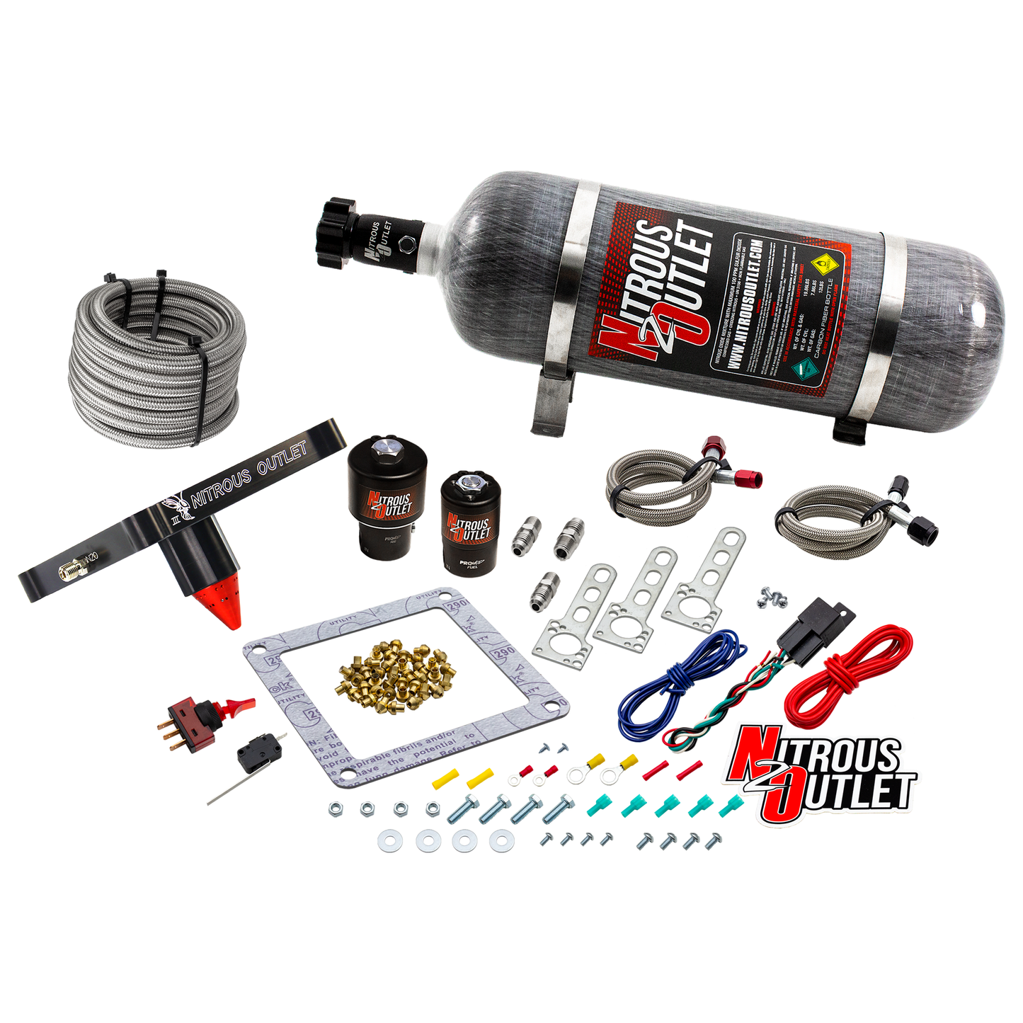 Stinger 3 Race Wet 4500 Nitrous Plate System