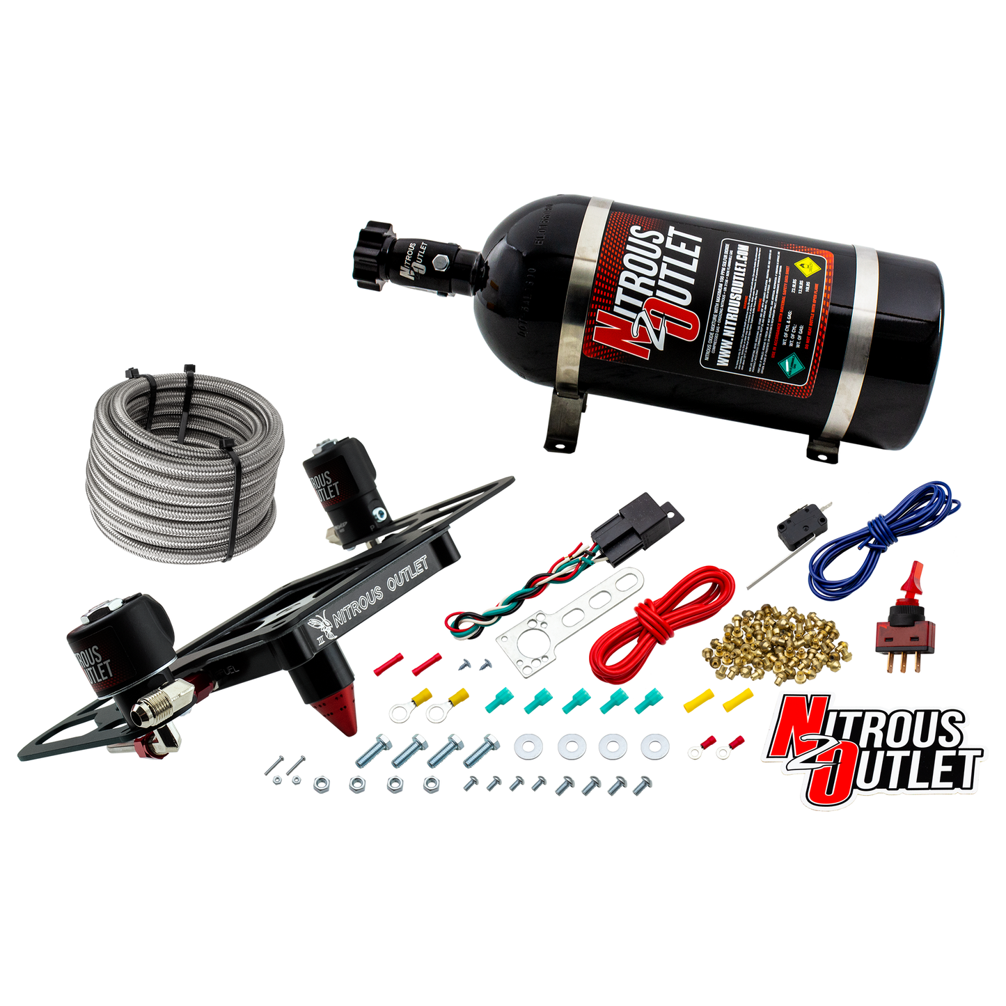 Stinger 3 Standard Wet 4500 Boomerang Nitrous Plate System