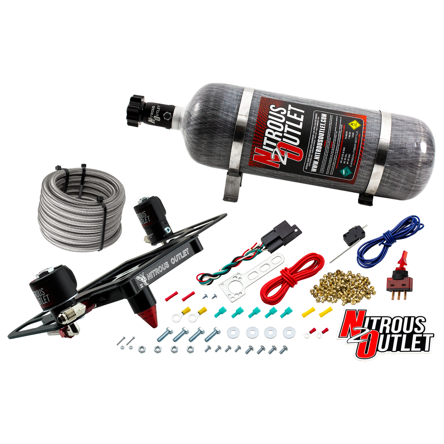 Stinger 3 Standard Wet 4500 Boomerang Nitrous Plate System