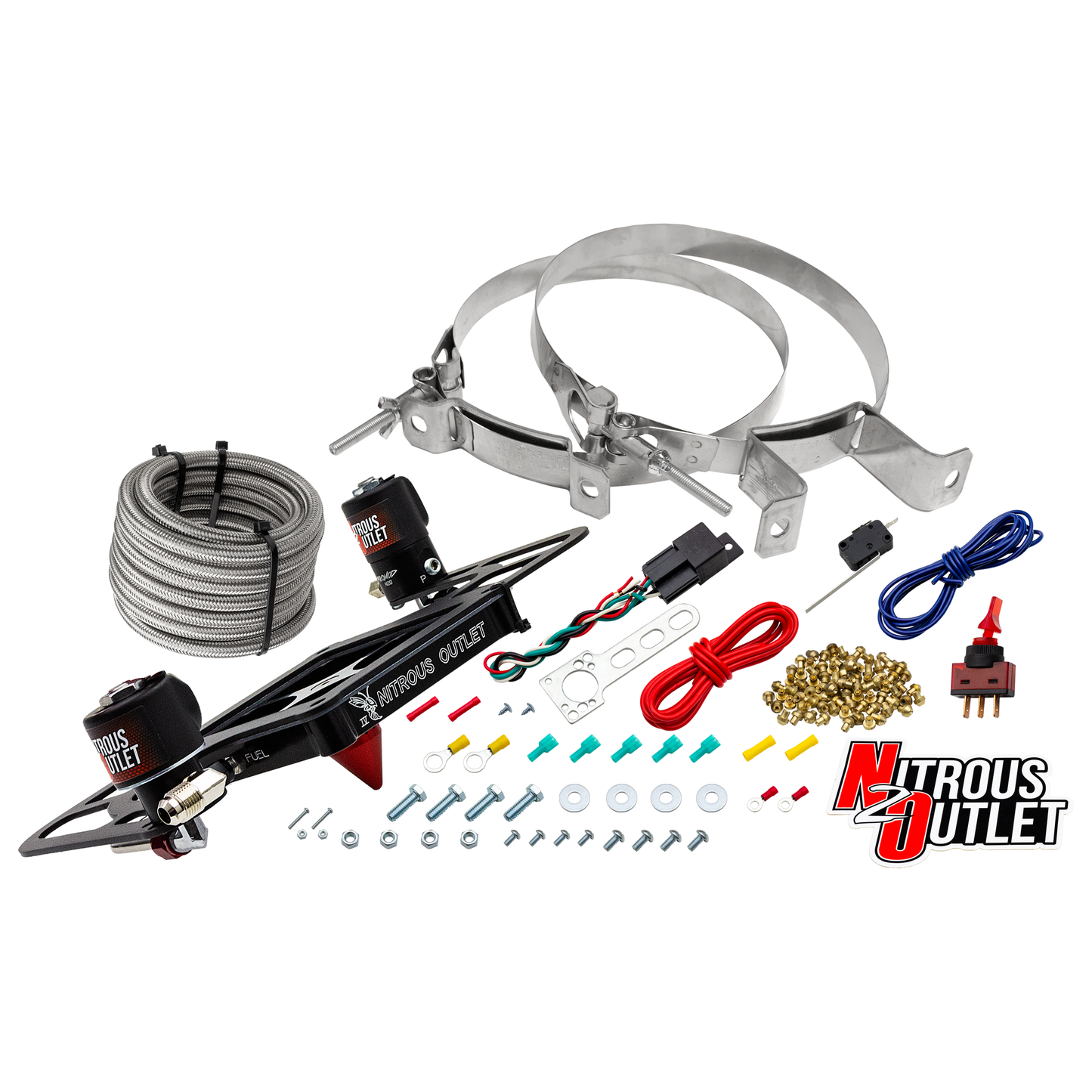 Stinger 4 Standard Wet 4500 Boomerang Nitrous Plate System