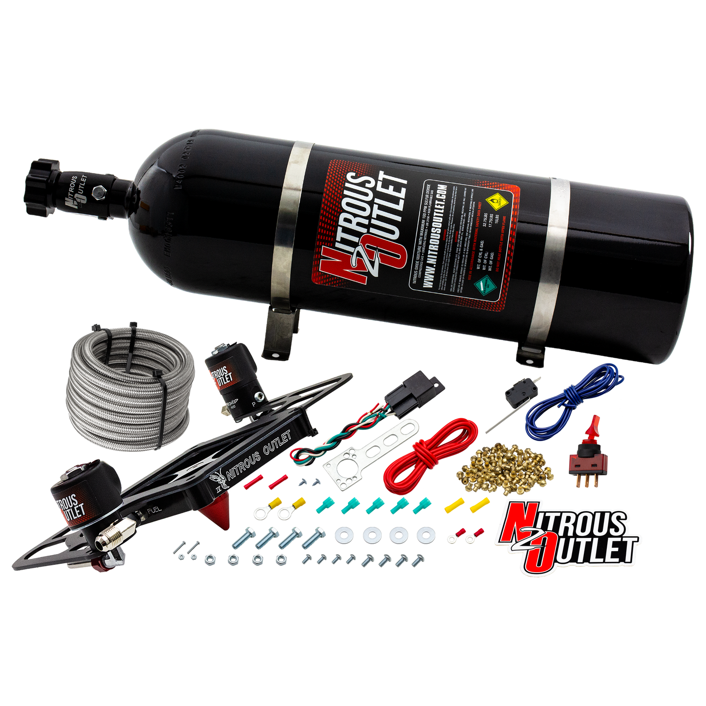Stinger 4 Standard Wet 4500 Boomerang Nitrous Plate System