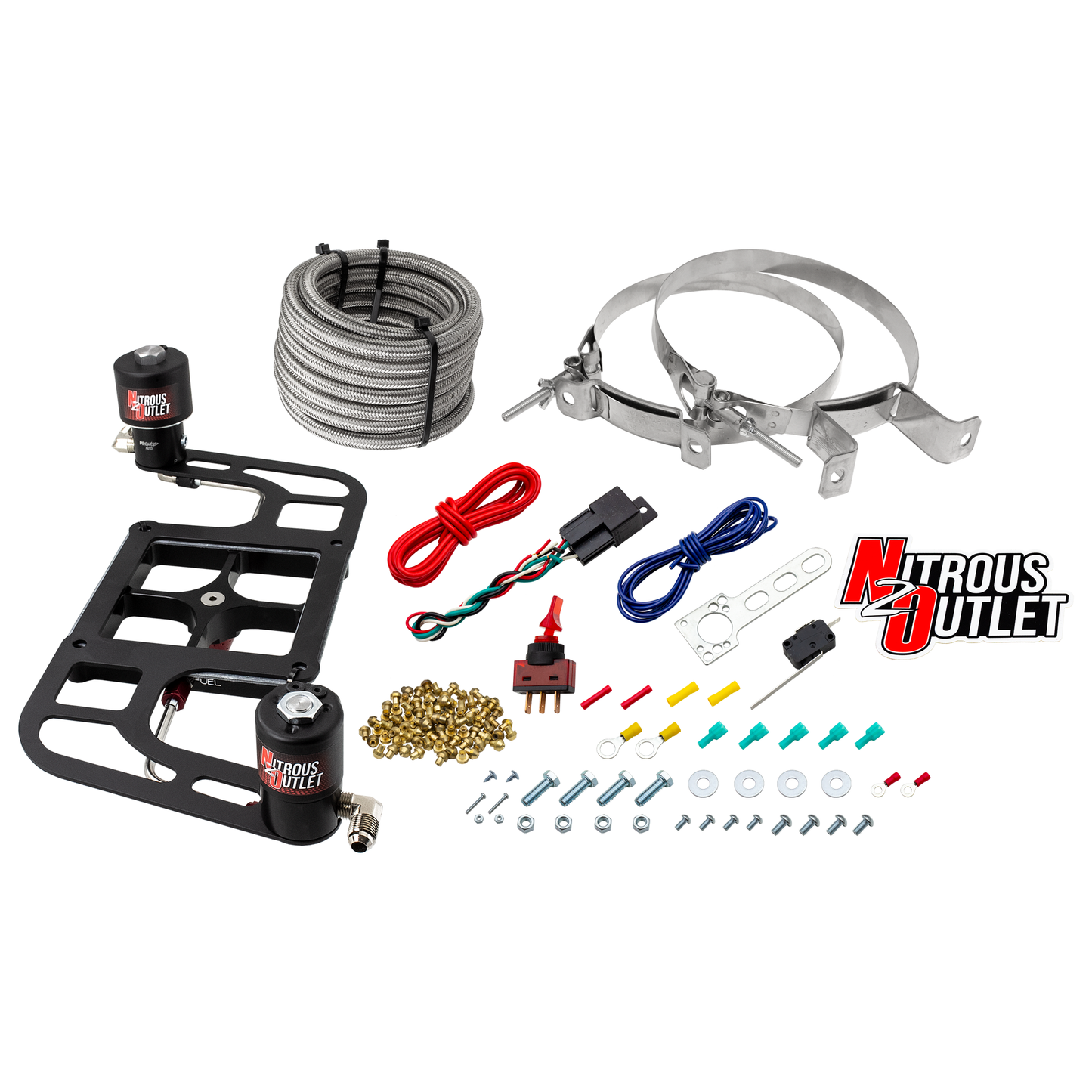 Stinger 2 Race Wet 4500 Boomerang Nitrous Plate System