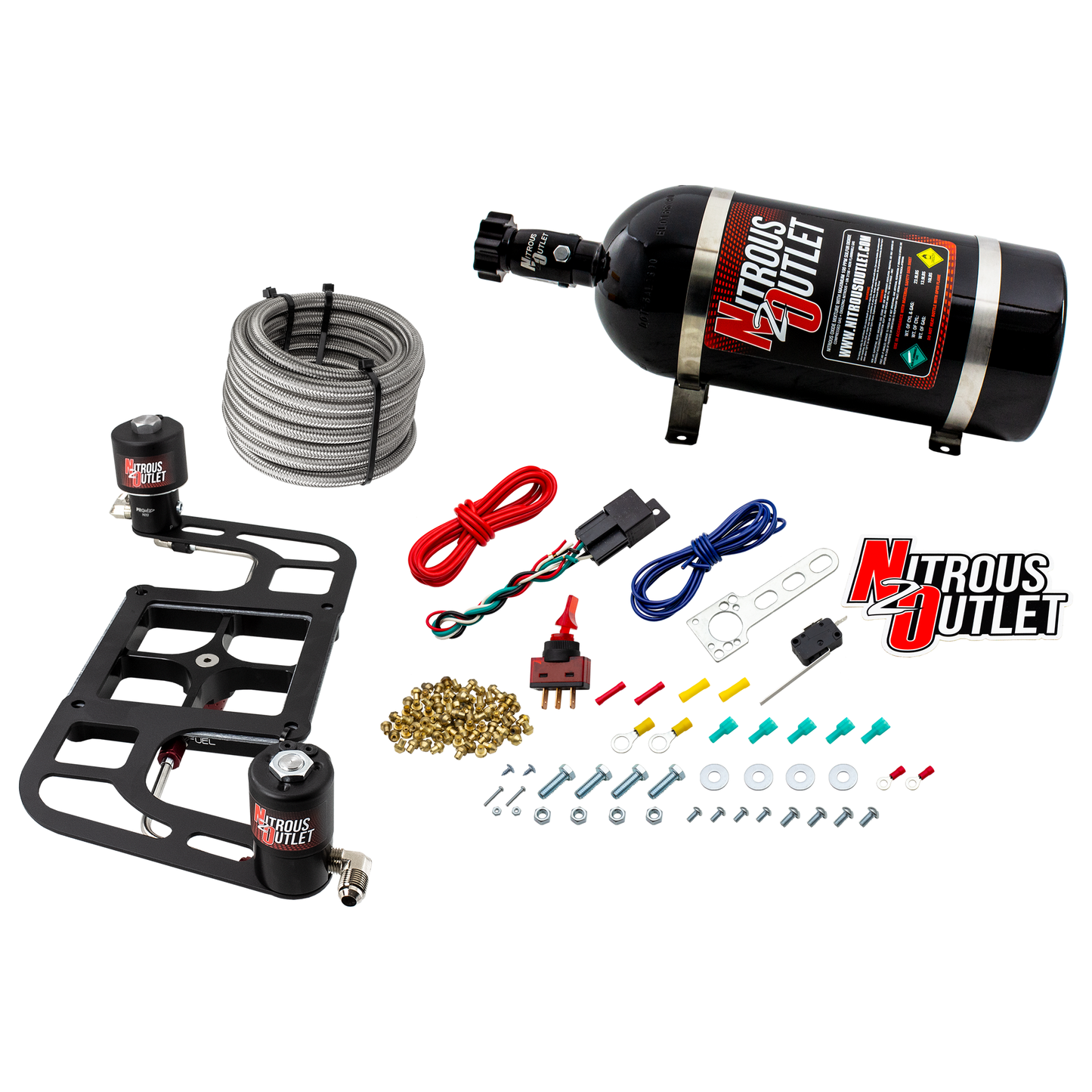 Stinger 2 Race Wet 4500 Boomerang Nitrous Plate System