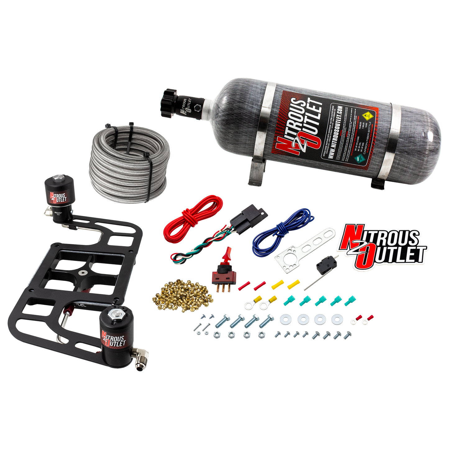 Stinger 2 Race Wet 4500 Boomerang Nitrous Plate System